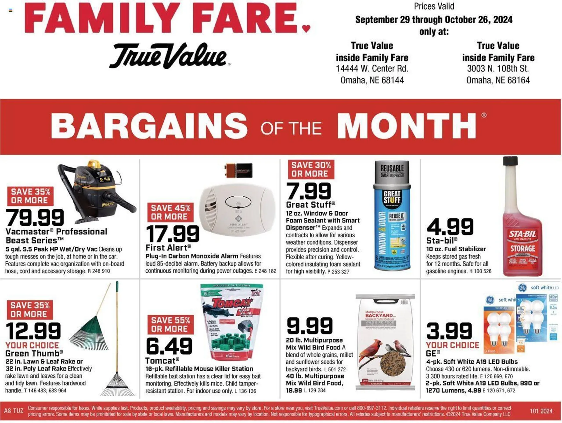 Family Fare Weekly Ad - 1