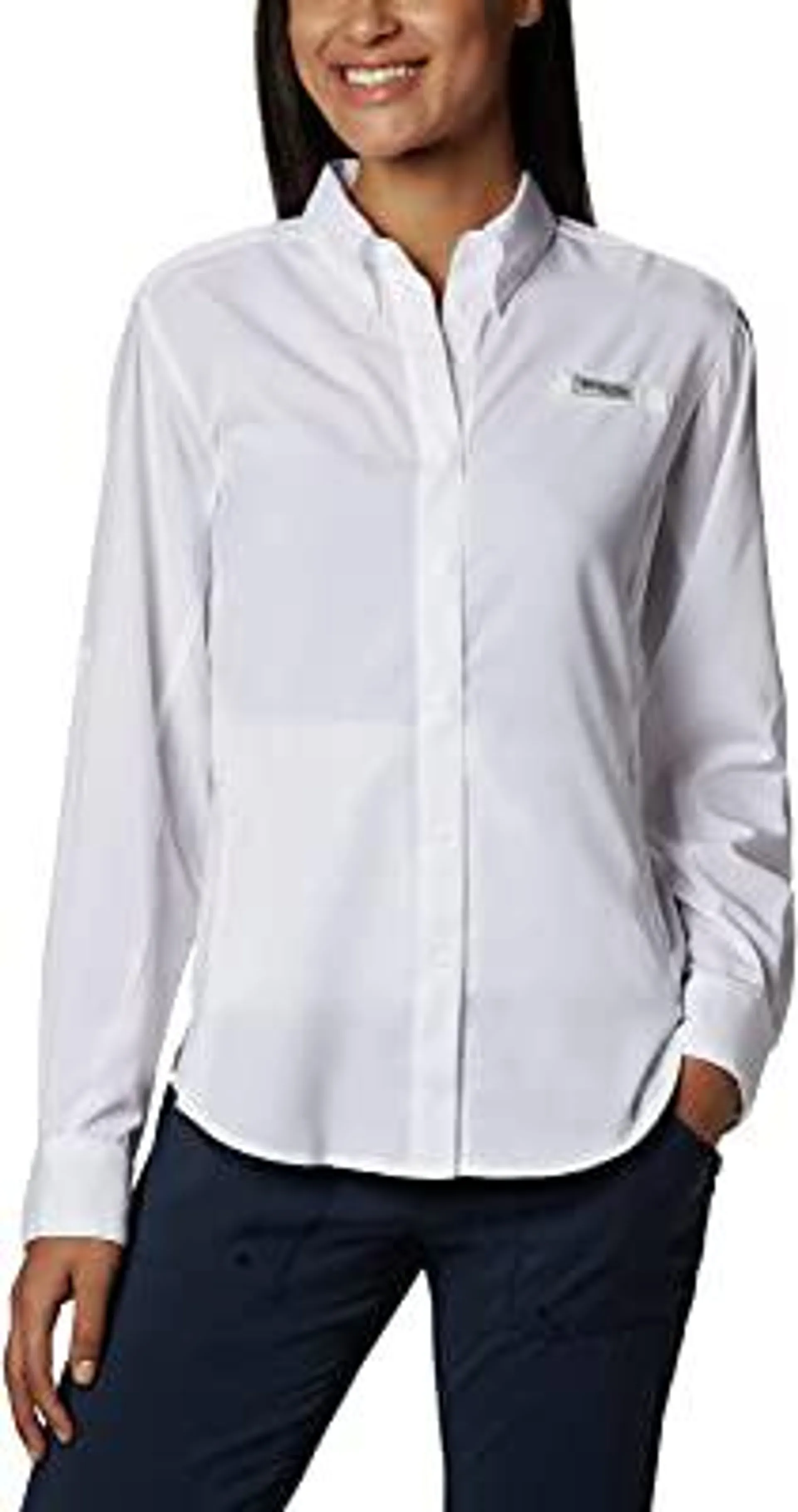 Women’s PFG Tamiami™ II Long Sleeve Shirt, White, X-Large