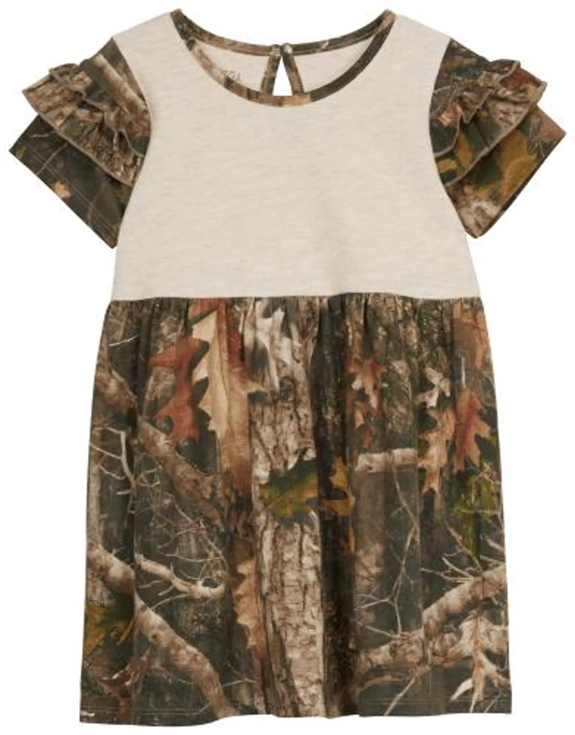 Bass Pro Shops Camo Short-Sleeve Dress for Babies or Toddlers