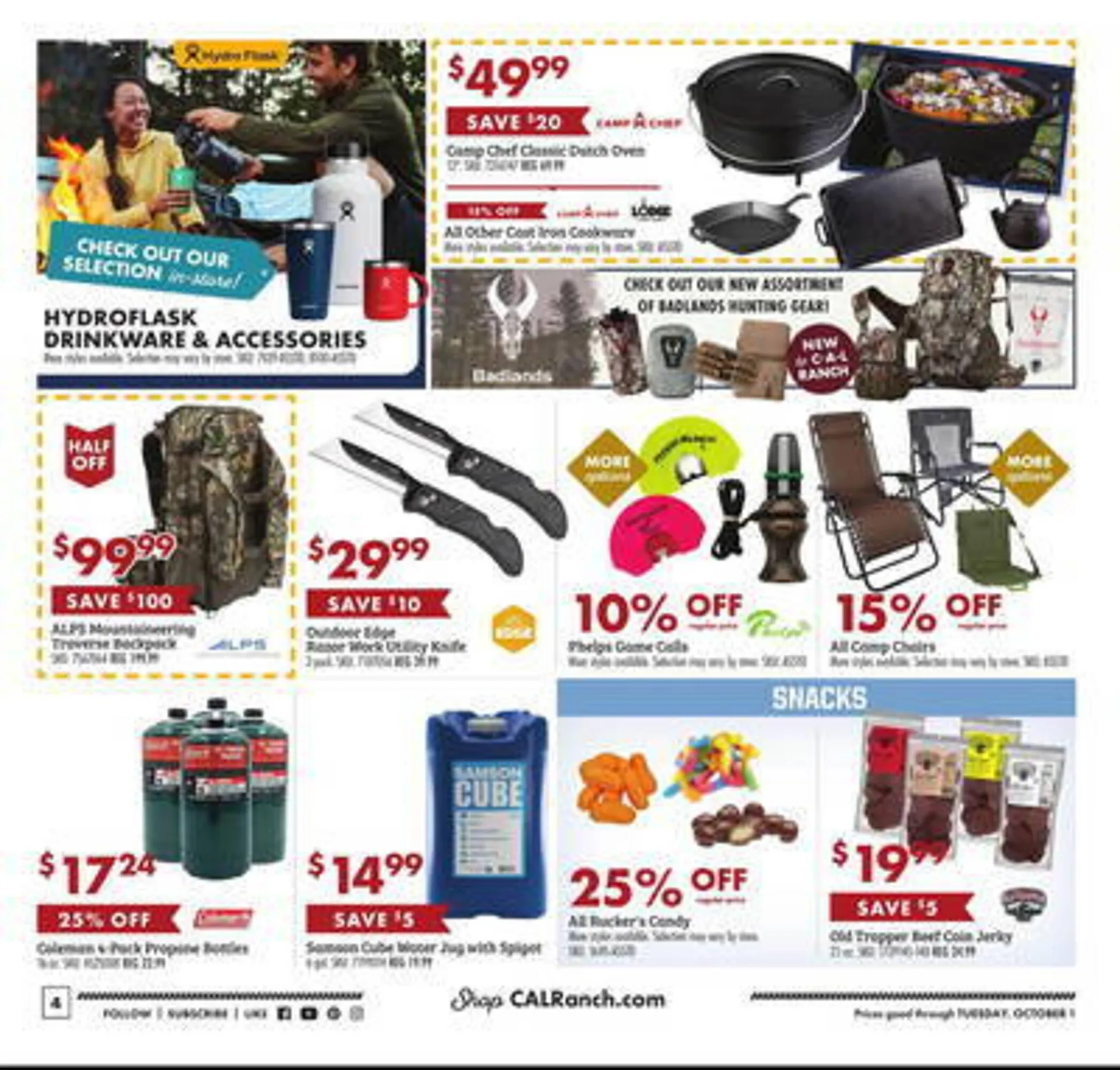 Weekly ad C A L Ranch Stores Weekly Ad from September 25 to October 1 2024 - Page 4