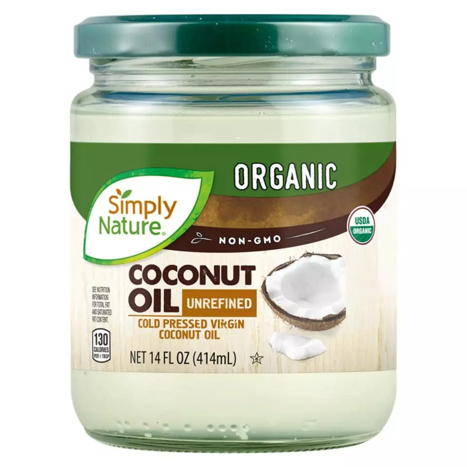 Organic Coconut Oil, 14 oz