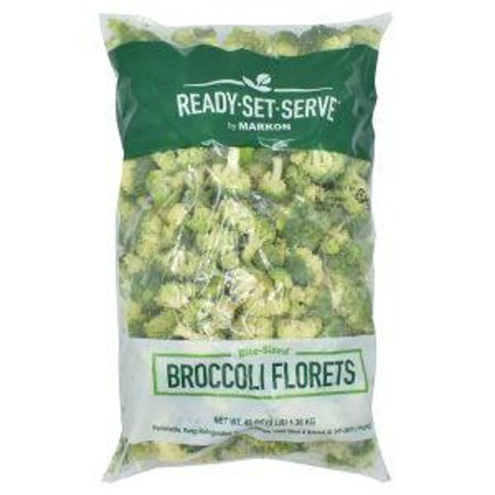 Bite-Sized Broccoli Florets