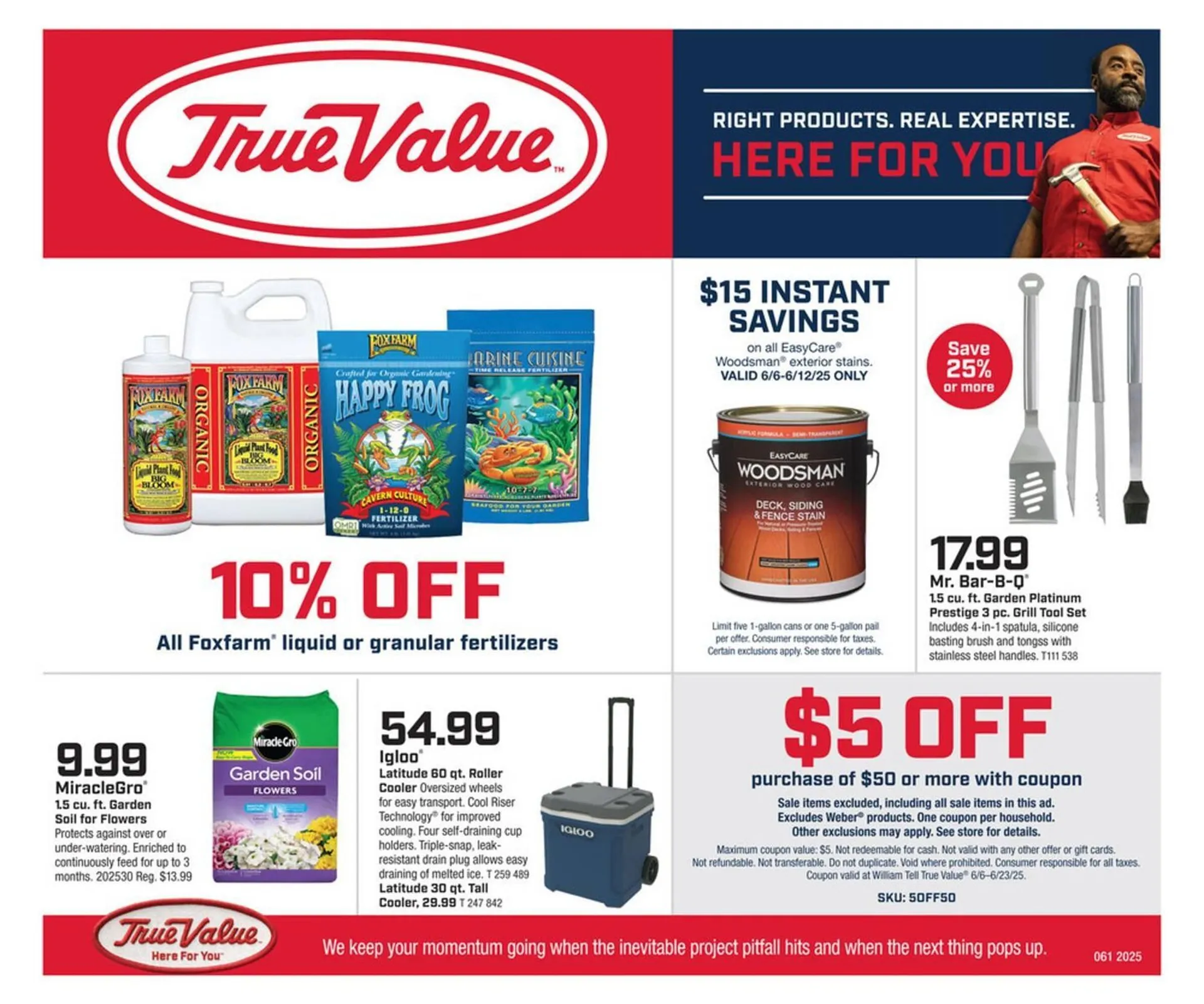Weekly ad True Value Weekly Ad from June 6 to June 23 2025 - Page 1