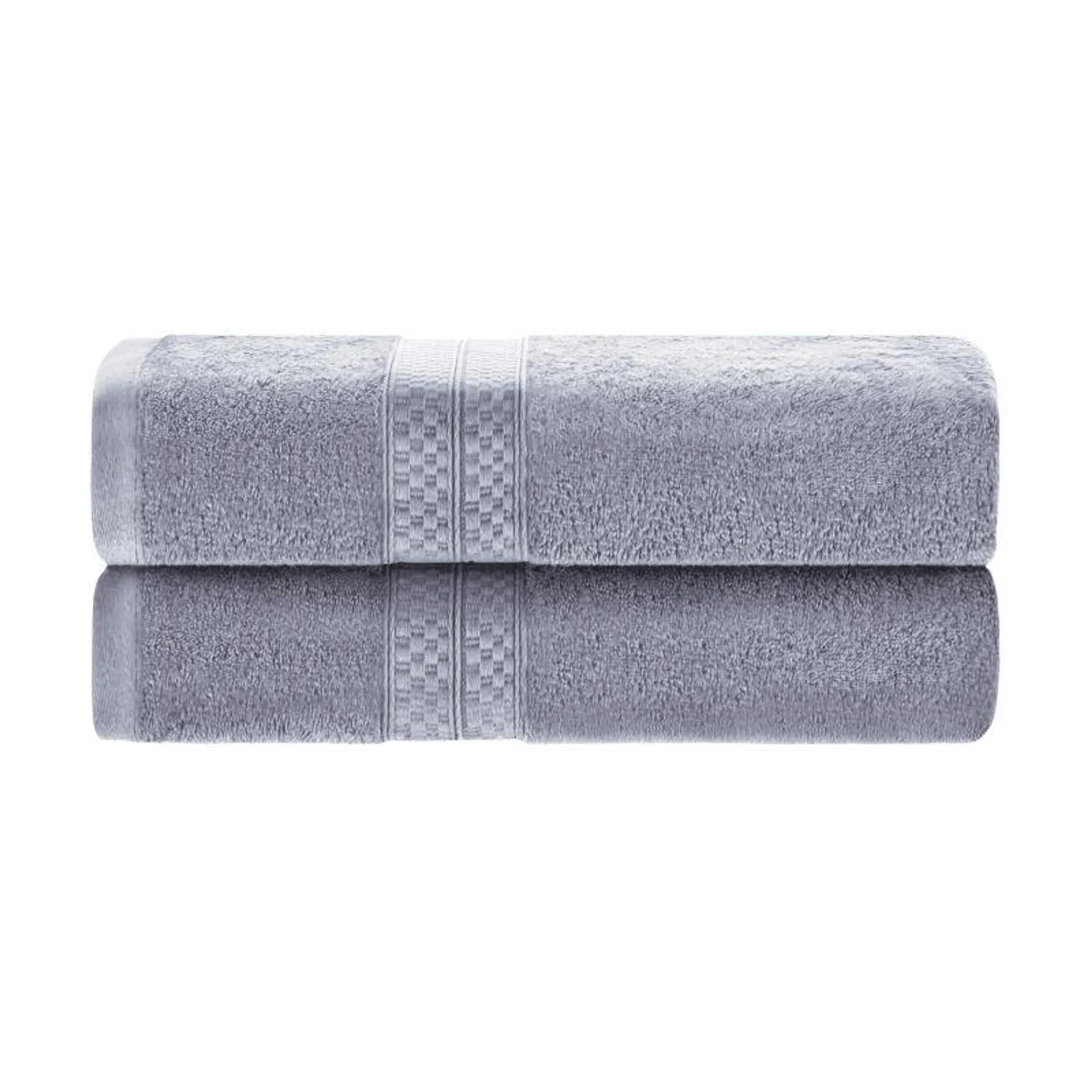 Plush and Absorbent Rayon from Bamboo and Cotton 2-Piece 30" x 54" Bath Towel Set by Blue Nile Mills