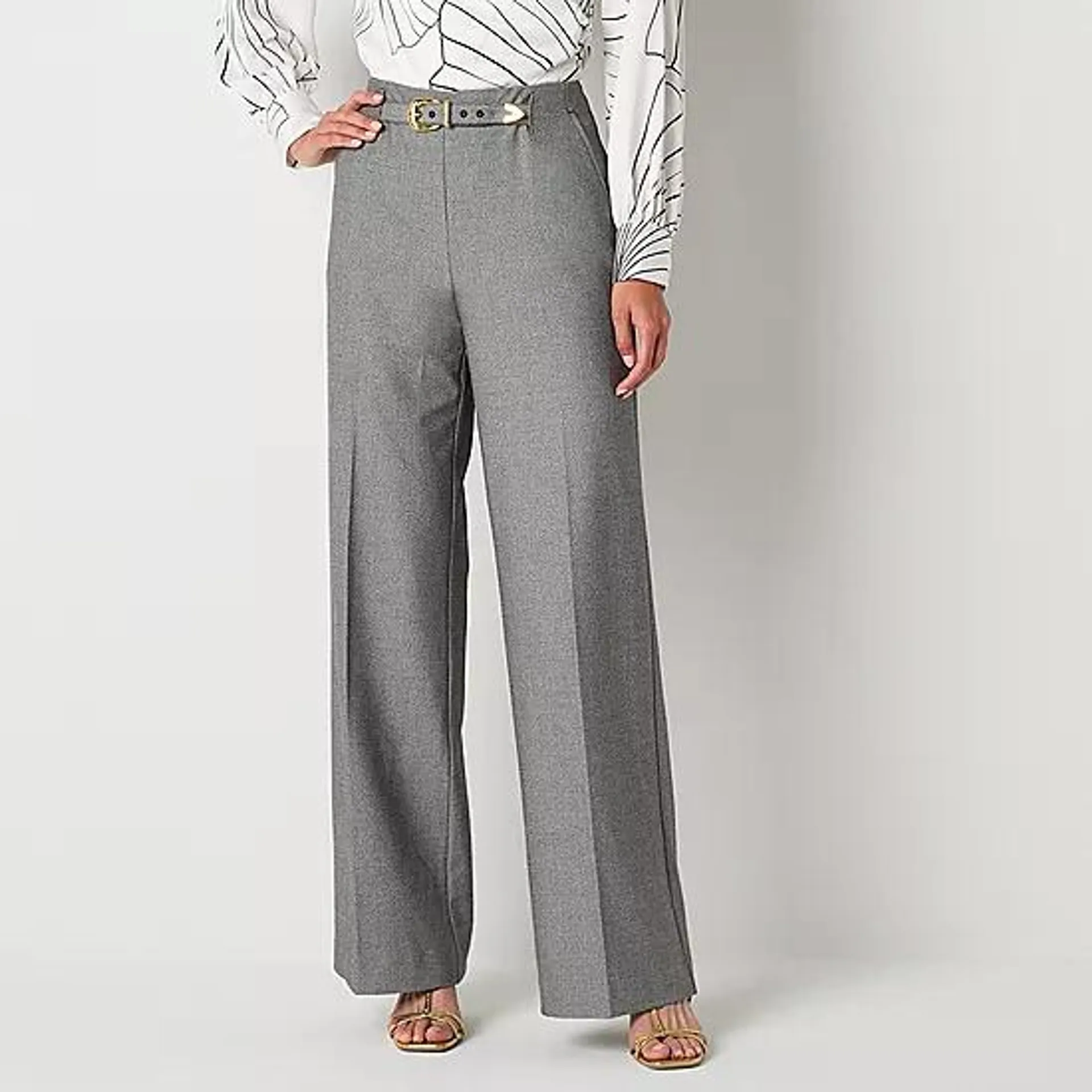 new! Worthington Womens Wide Leg Palazzo Pant