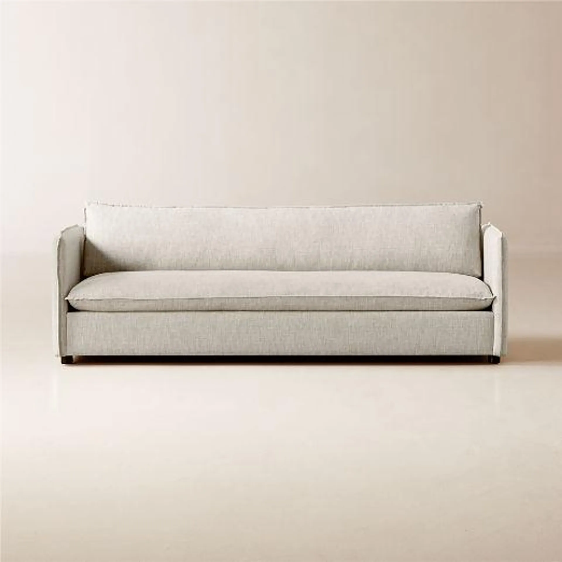 Corroy 92.75" Natural Linen Sofa