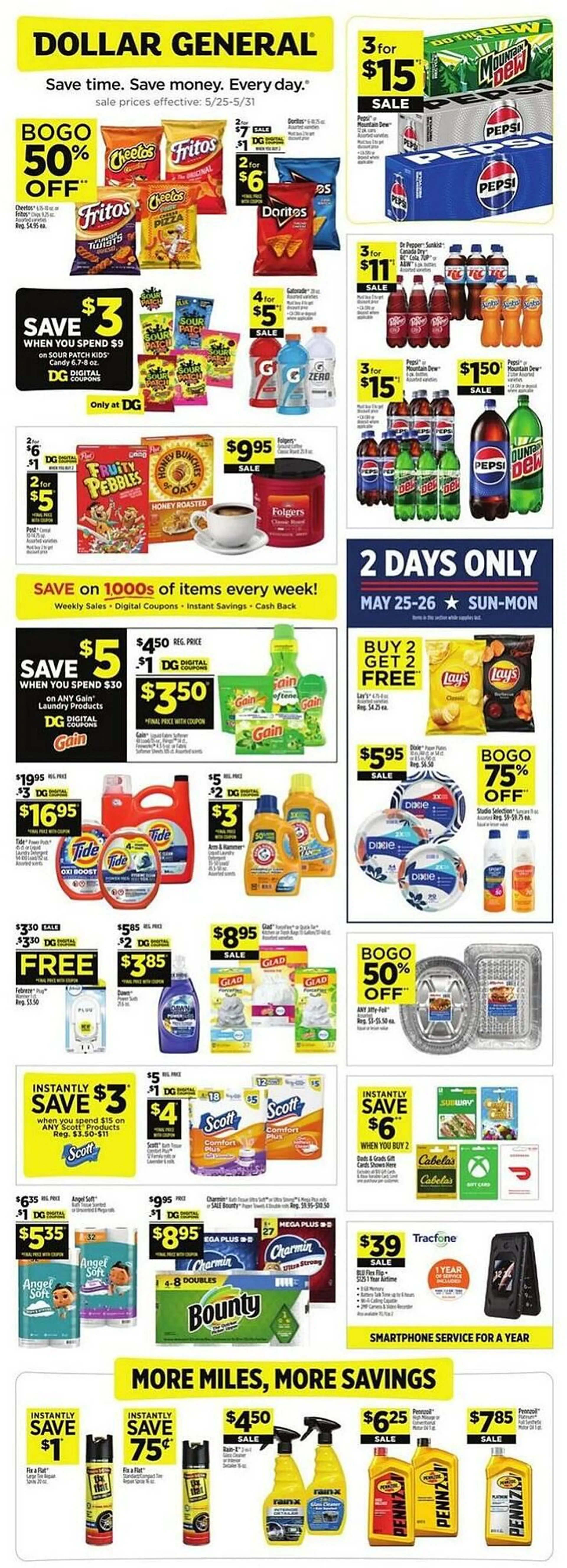 Dollar General Weekly Ad - 1