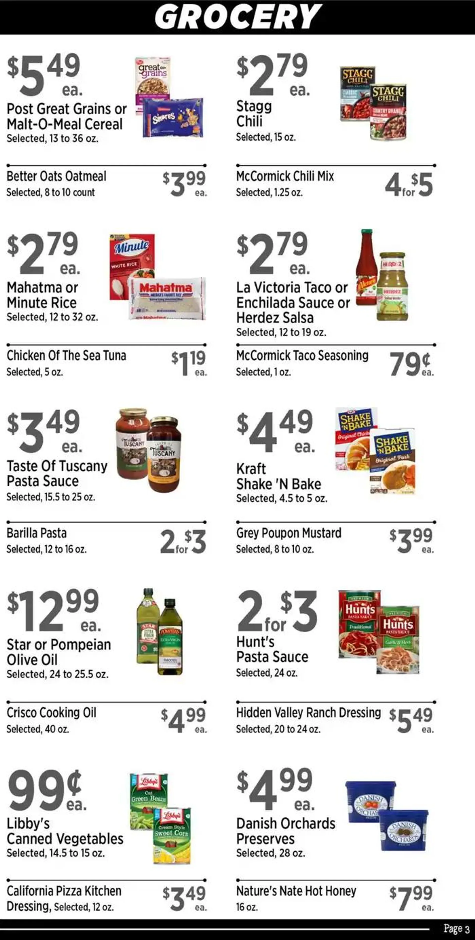 Weekly ad Yoke's Fresh Market Monthly Savings Guide from November 27 to December 31 2024 - Page 3