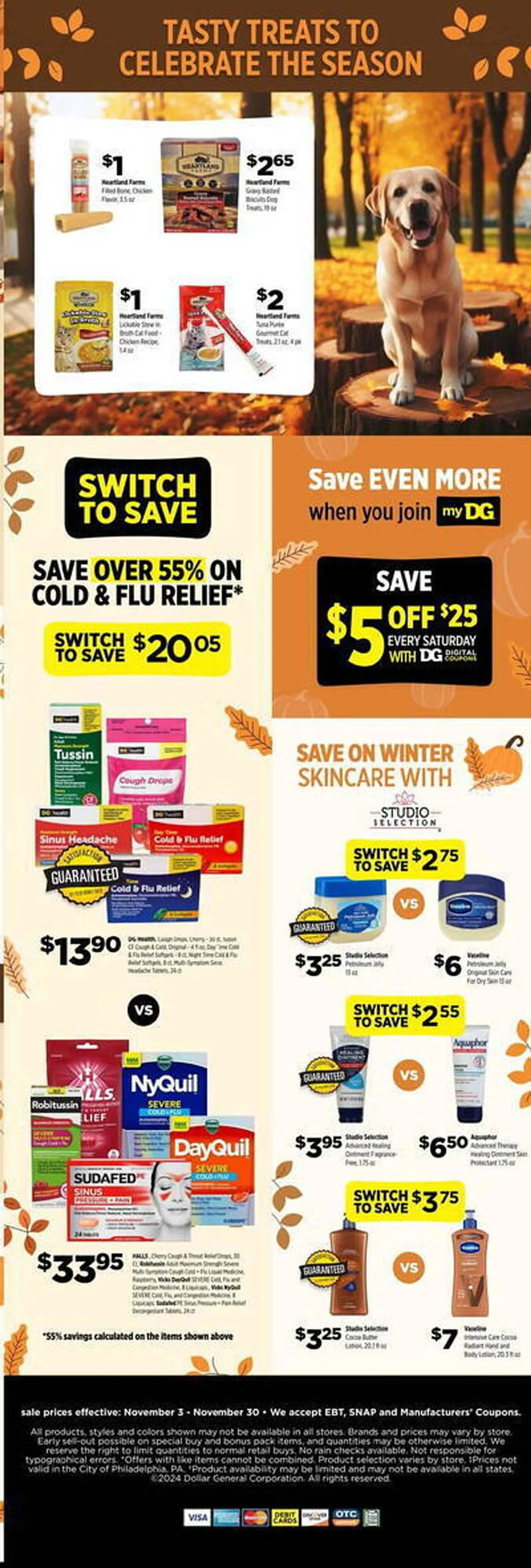 Weekly ad Dollar General Weekly Ad from November 3 to November 30 2024 - Page 2