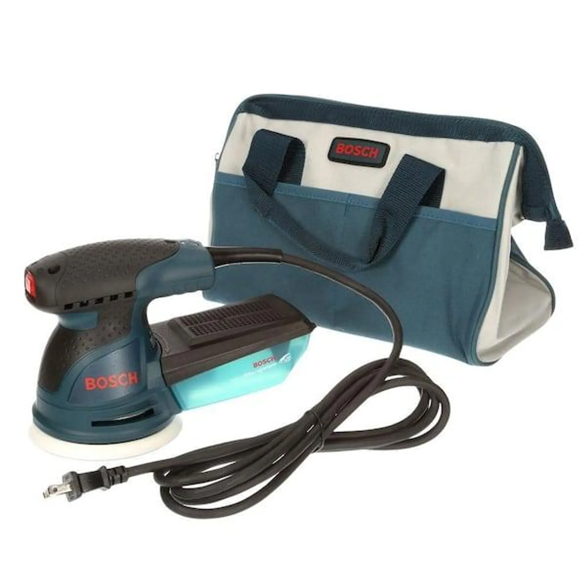 2.5 Amp 5 in. Corded Variable Speed Random Orbital Sander/Polisher Kit with Carrying Bag