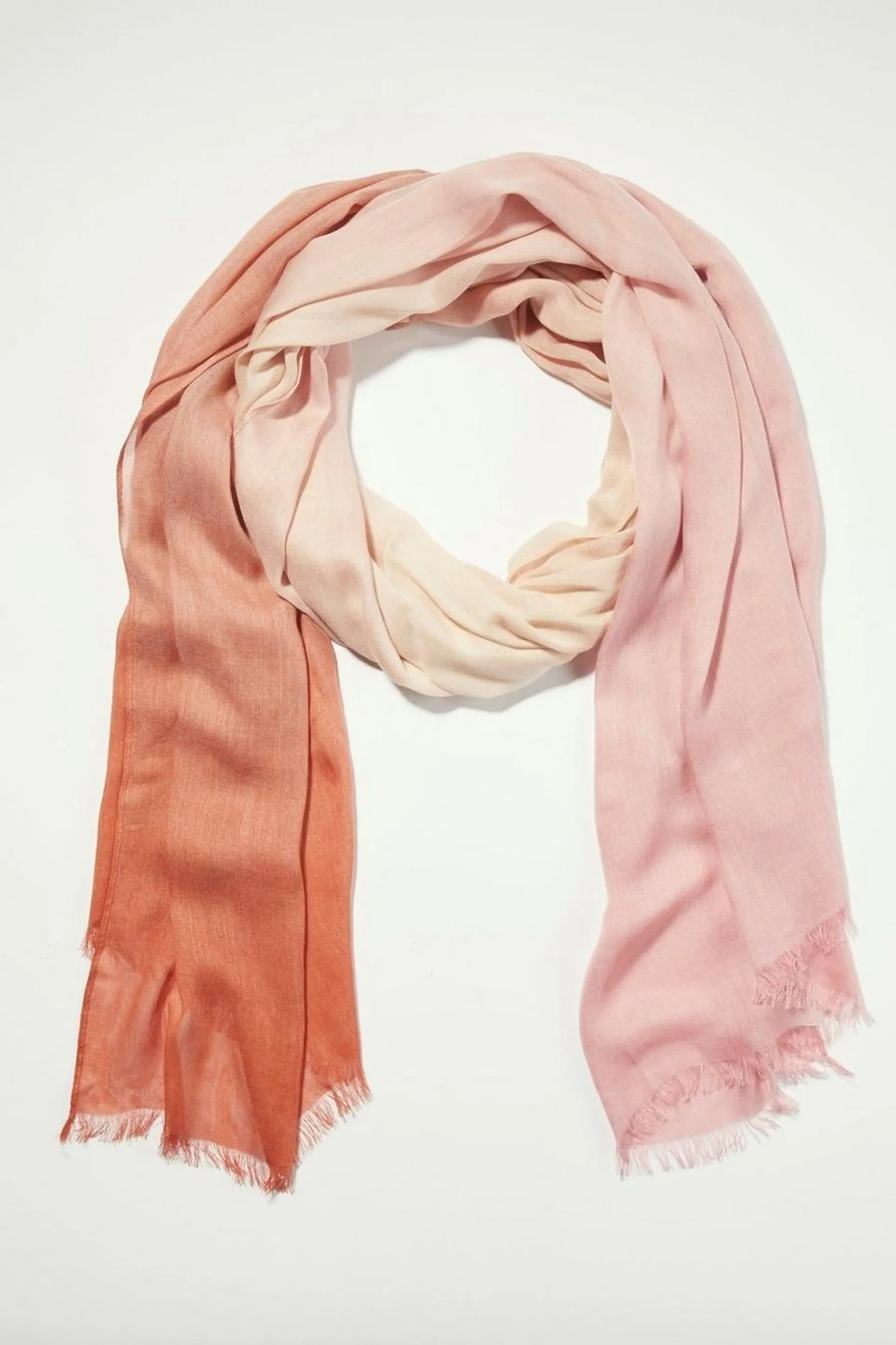 dip dye scarf