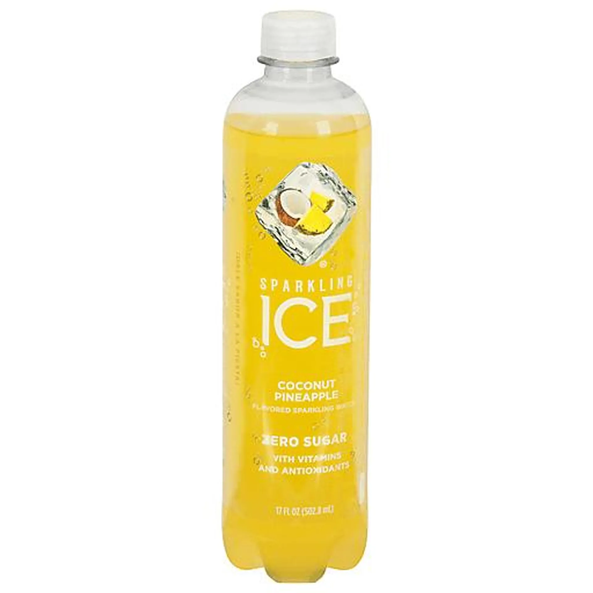 Sparkling Ice Zero Sugar Coconut Pineapple Naturally Flavored Sparkling Water 17 fl oz bottle