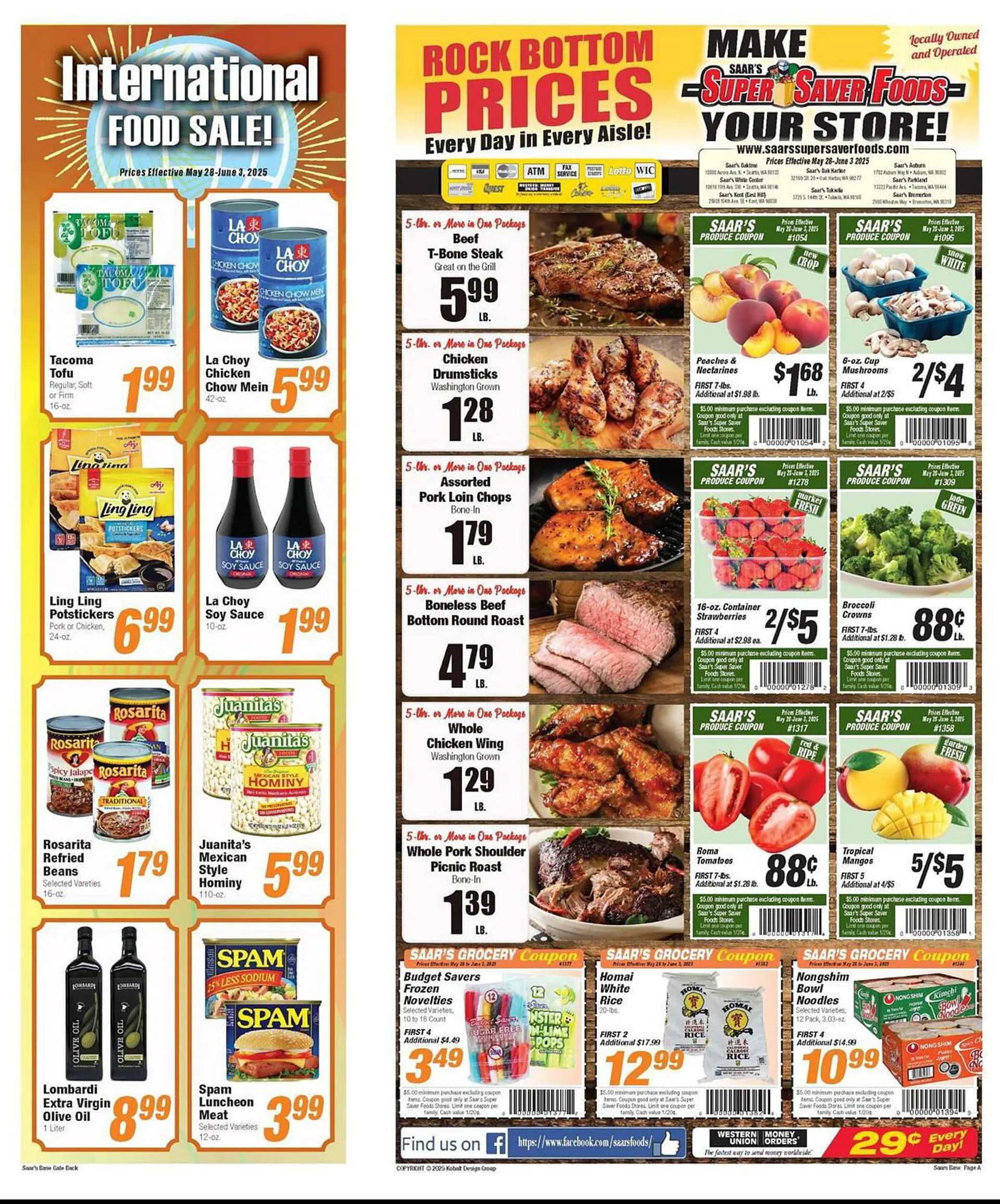 Weekly ad Super Saver Weekly Ad from May 28 to June 3 2025 - Page 1