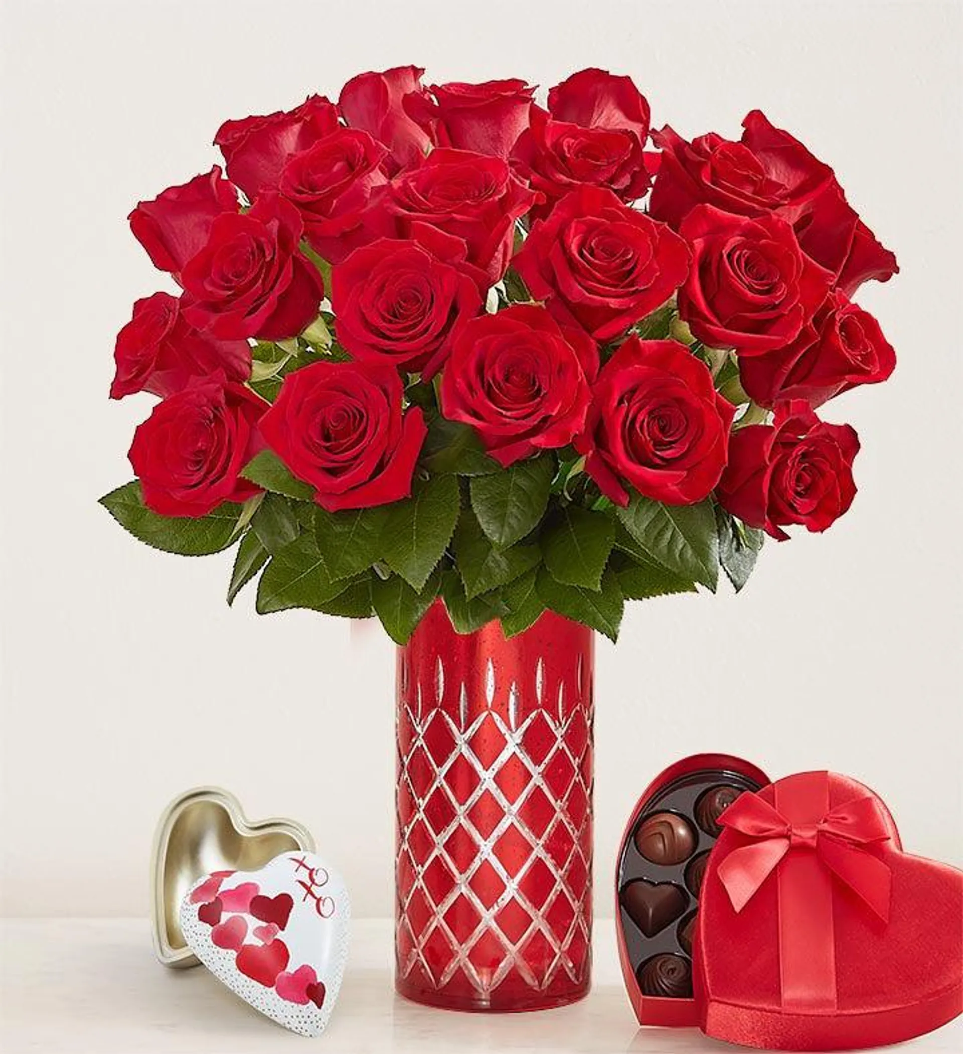 Dazzle Her Day ™ Two Dozen Red Roses