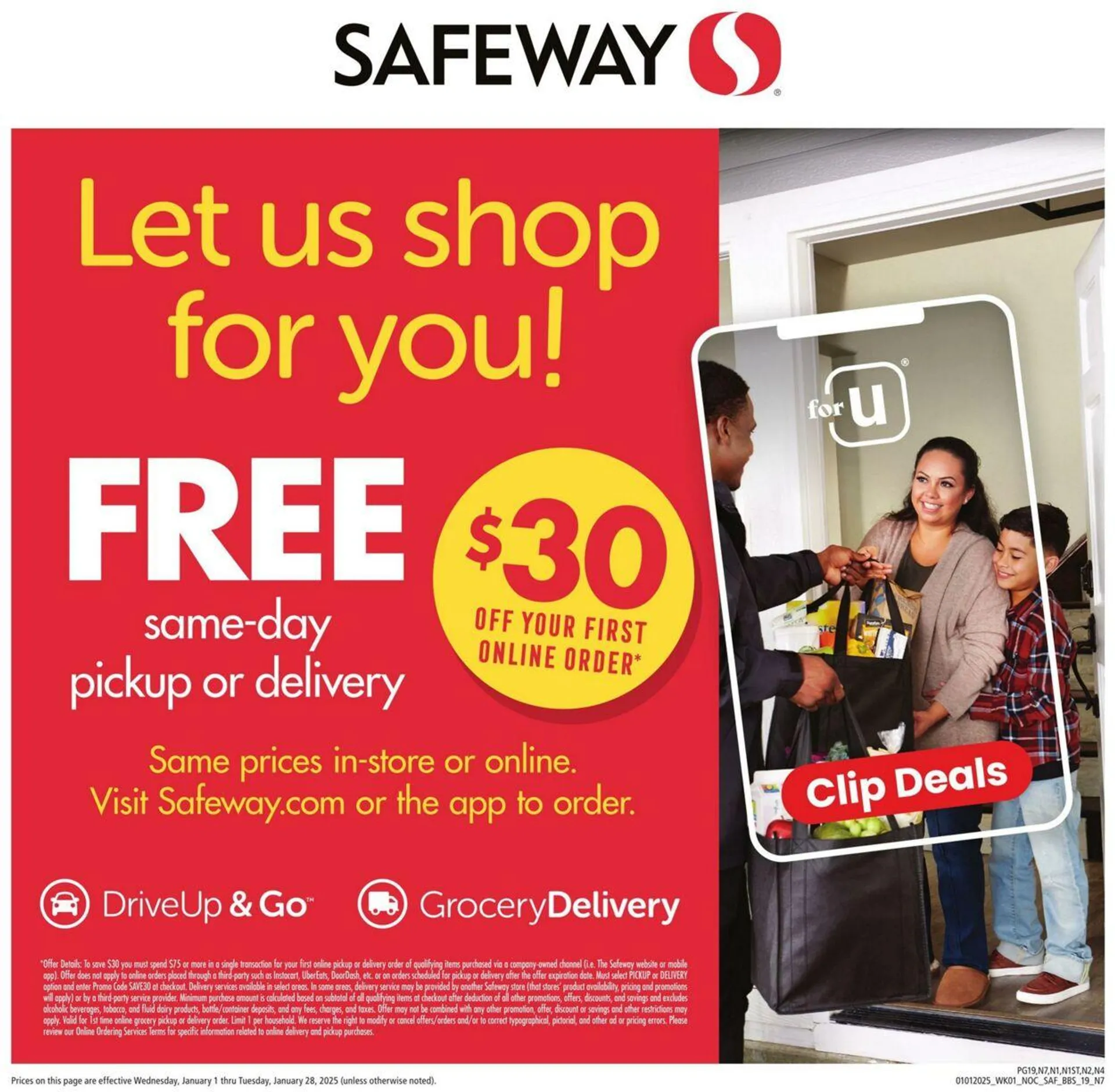 Weekly ad Safeway Current weekly ad from January 1 to January 28 2025 - Page 19