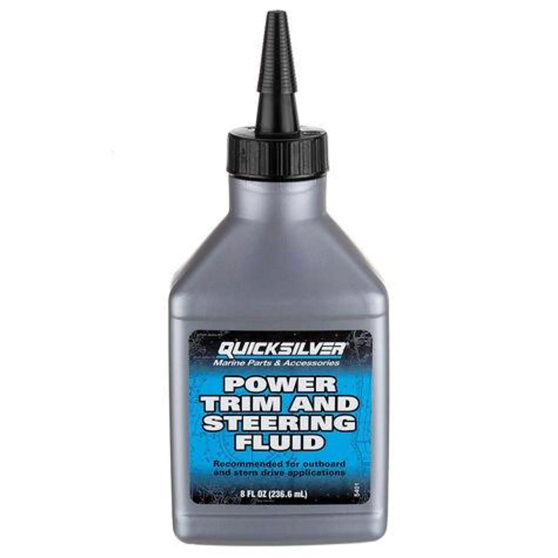 Quicksilver Power Trim & Steering Fluid, 8oz