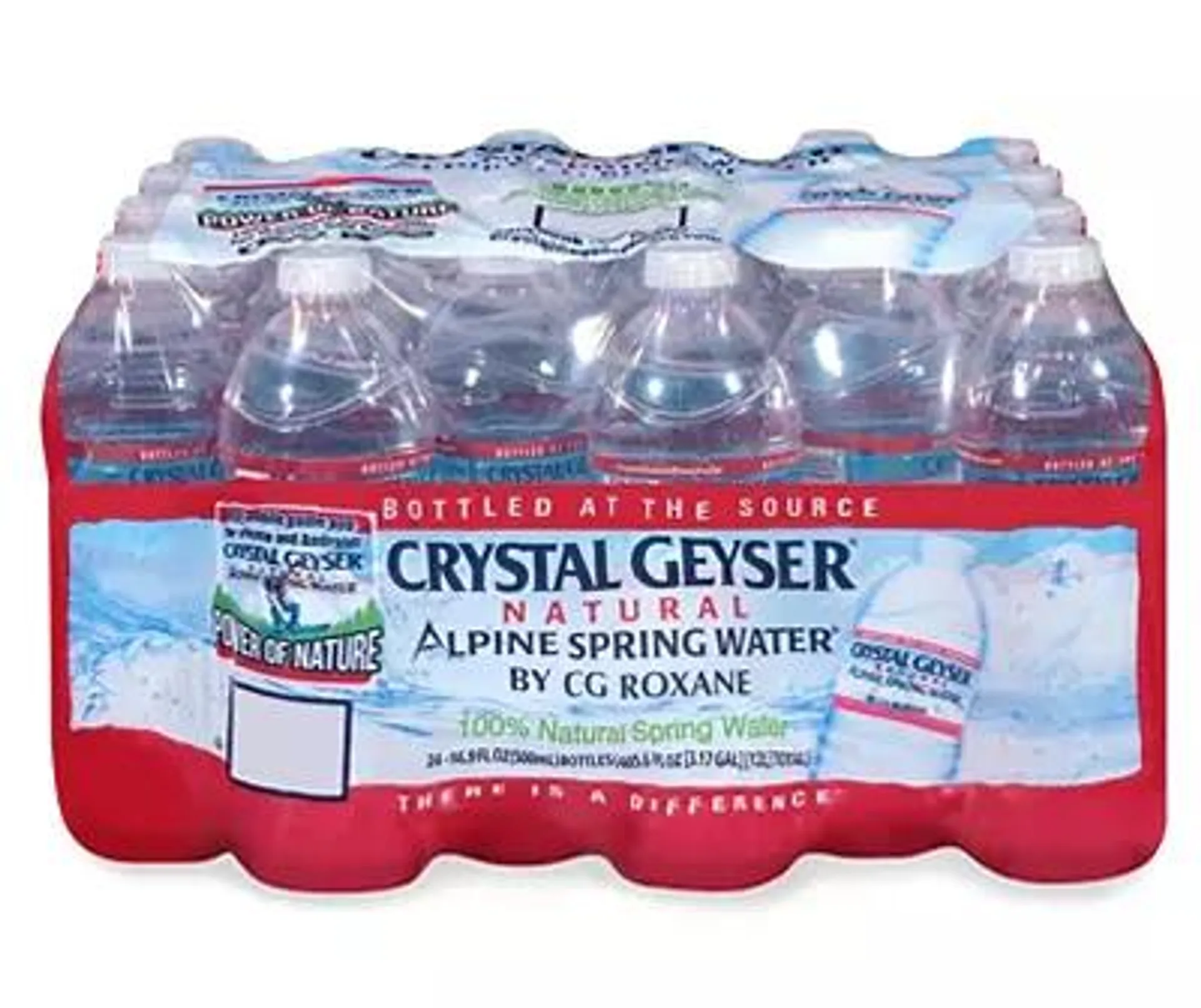 Natural Alpine Spring 16.9 Oz. Water Bottles, 24-Pack