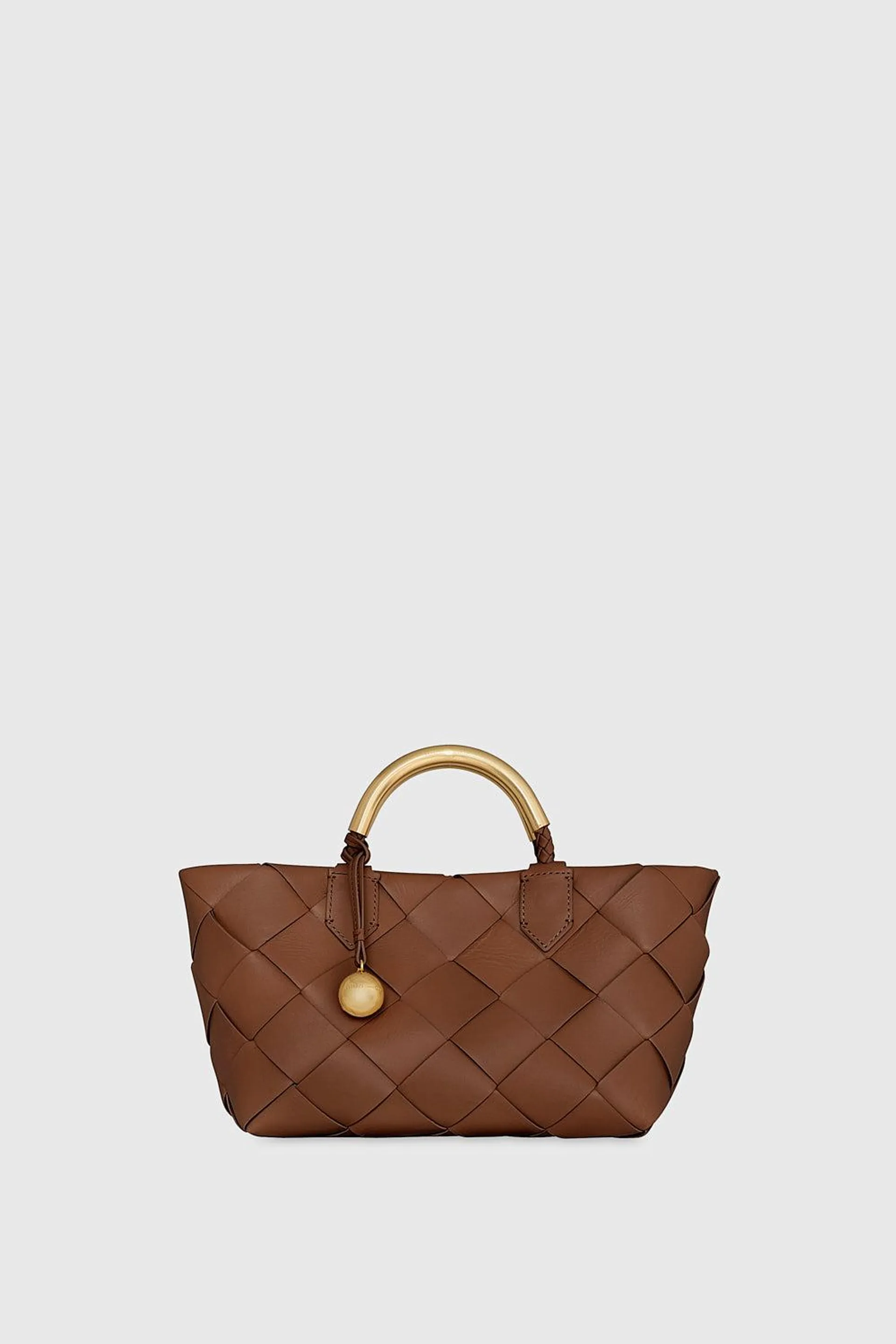 Frankie Woven Mini Tote