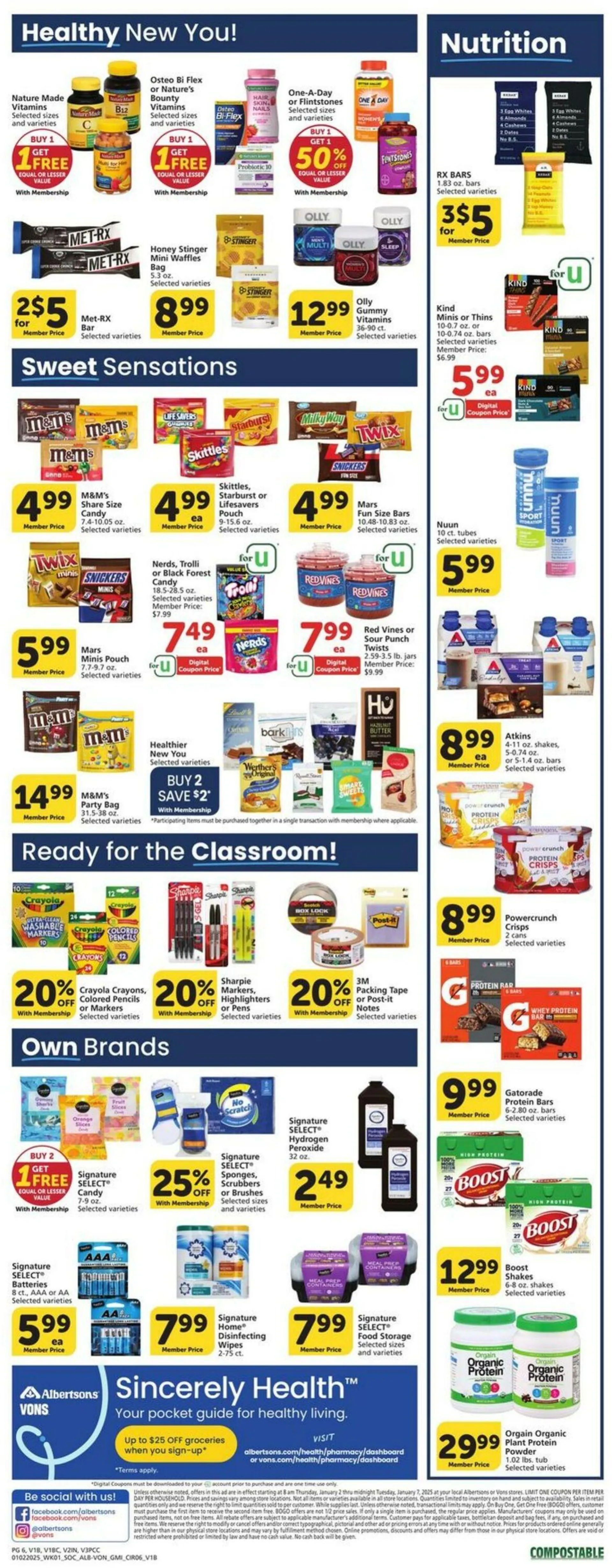 Weekly ad Vons Current weekly ad from January 2 to January 7 2025 - Page 5