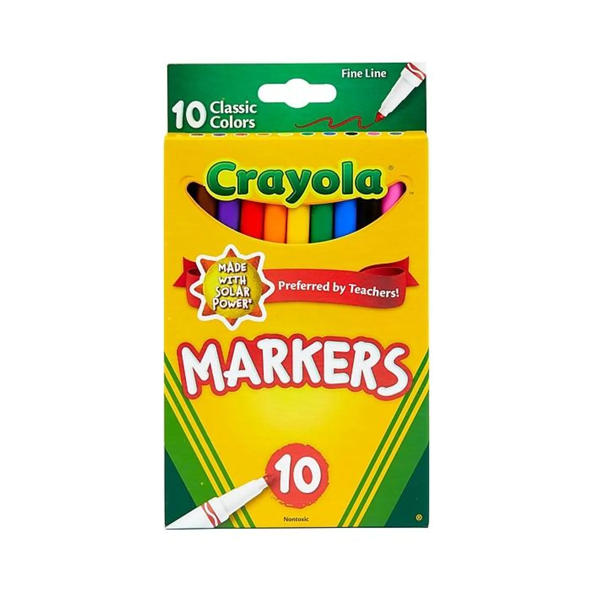 Crayola Classic Kid's Markers,