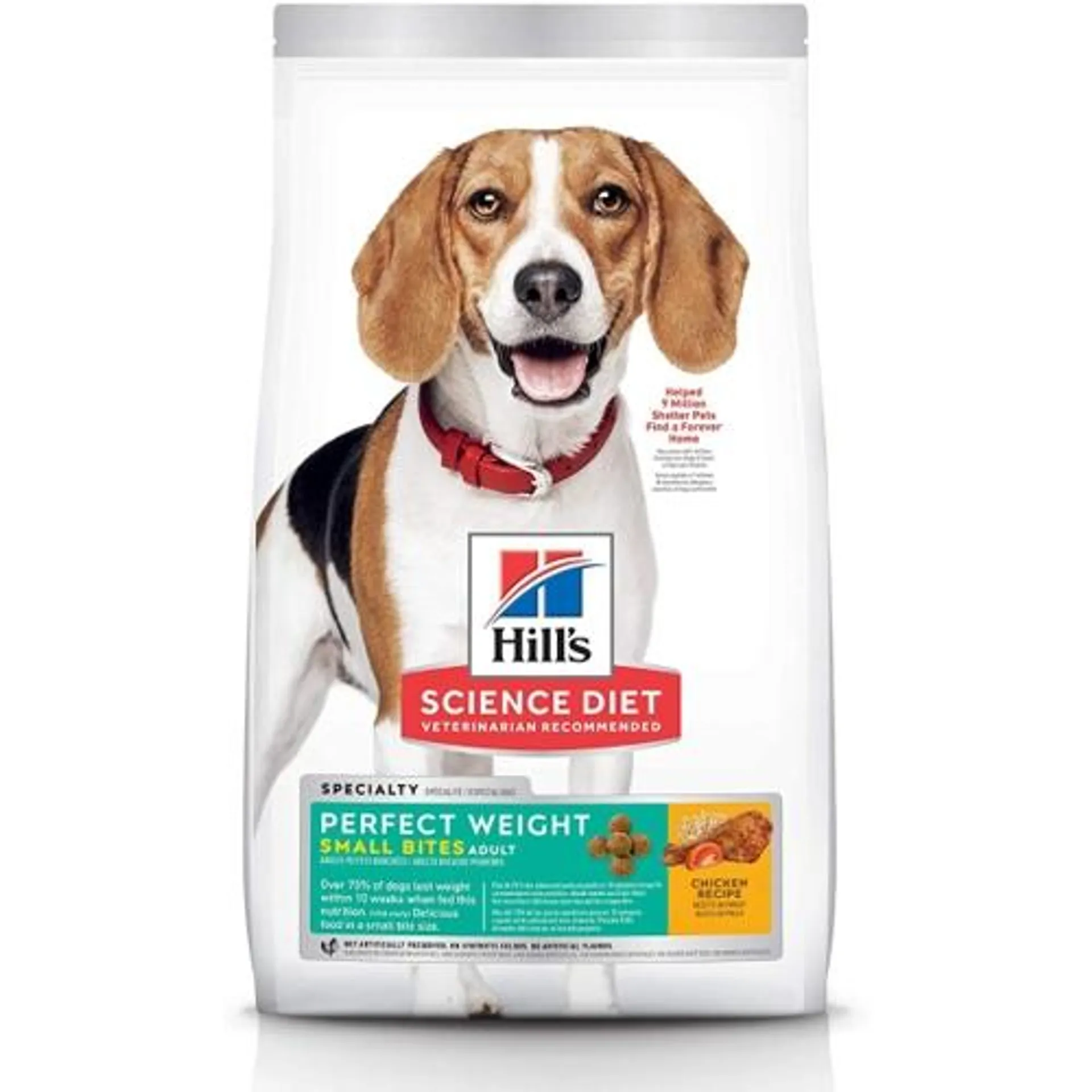 Hill's Science Diet Adult Perfect Weight Small Bites Dog Food - 4 lb