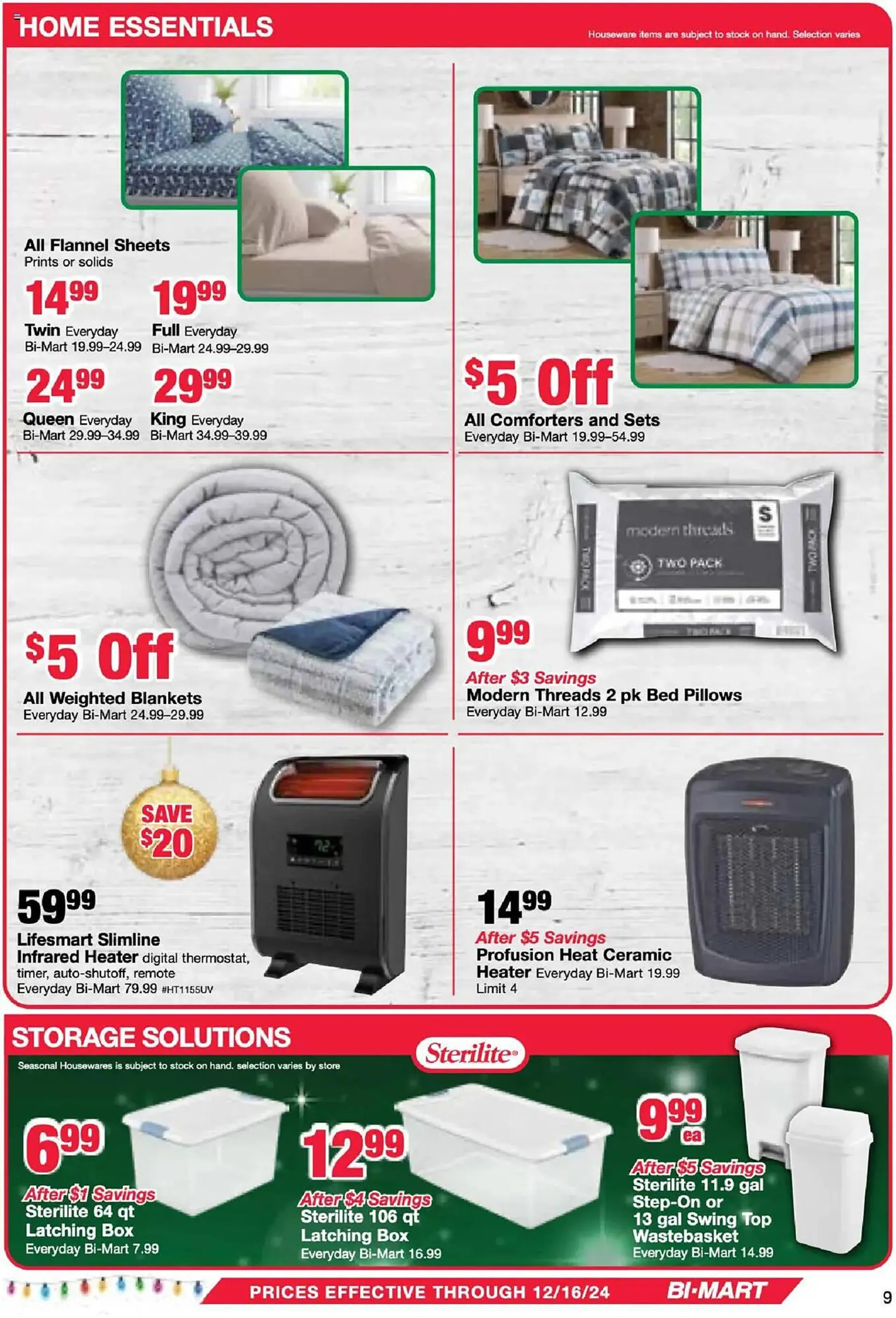 Weekly ad Bi-Mart Weekly Ad from December 3 to December 16 2024 - Page 9