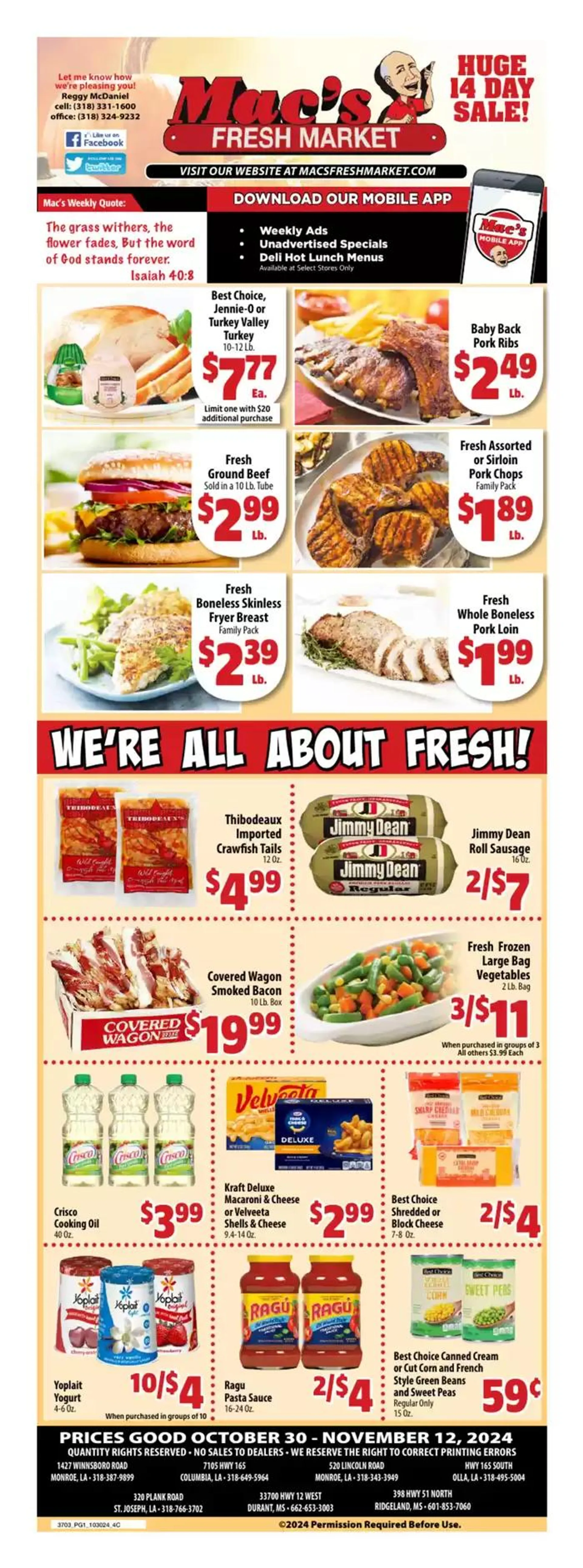 Macs Market Weekly ad - 1