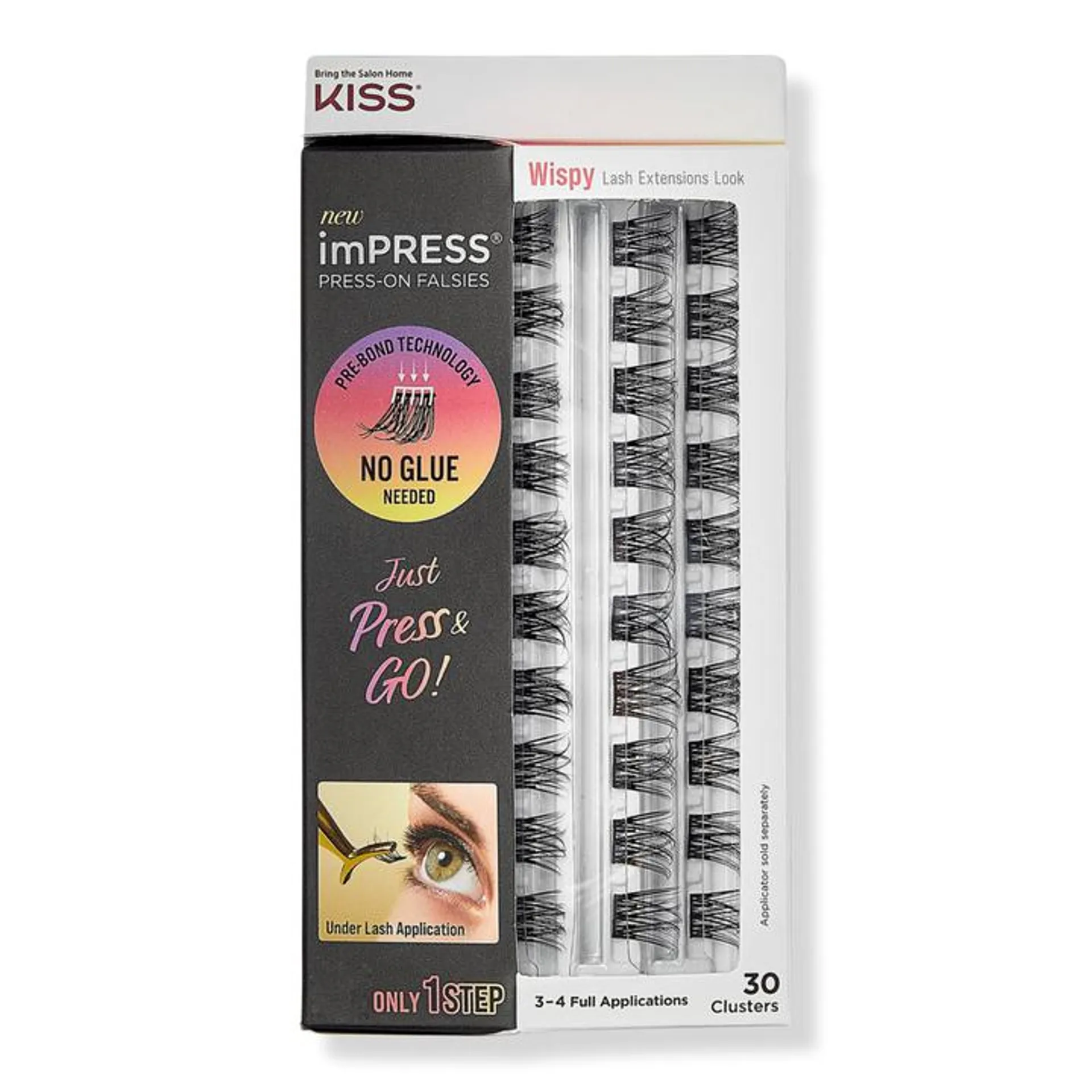 imPRESS Press-On Falsies Eyelash Clusters Wispy Refill Pack