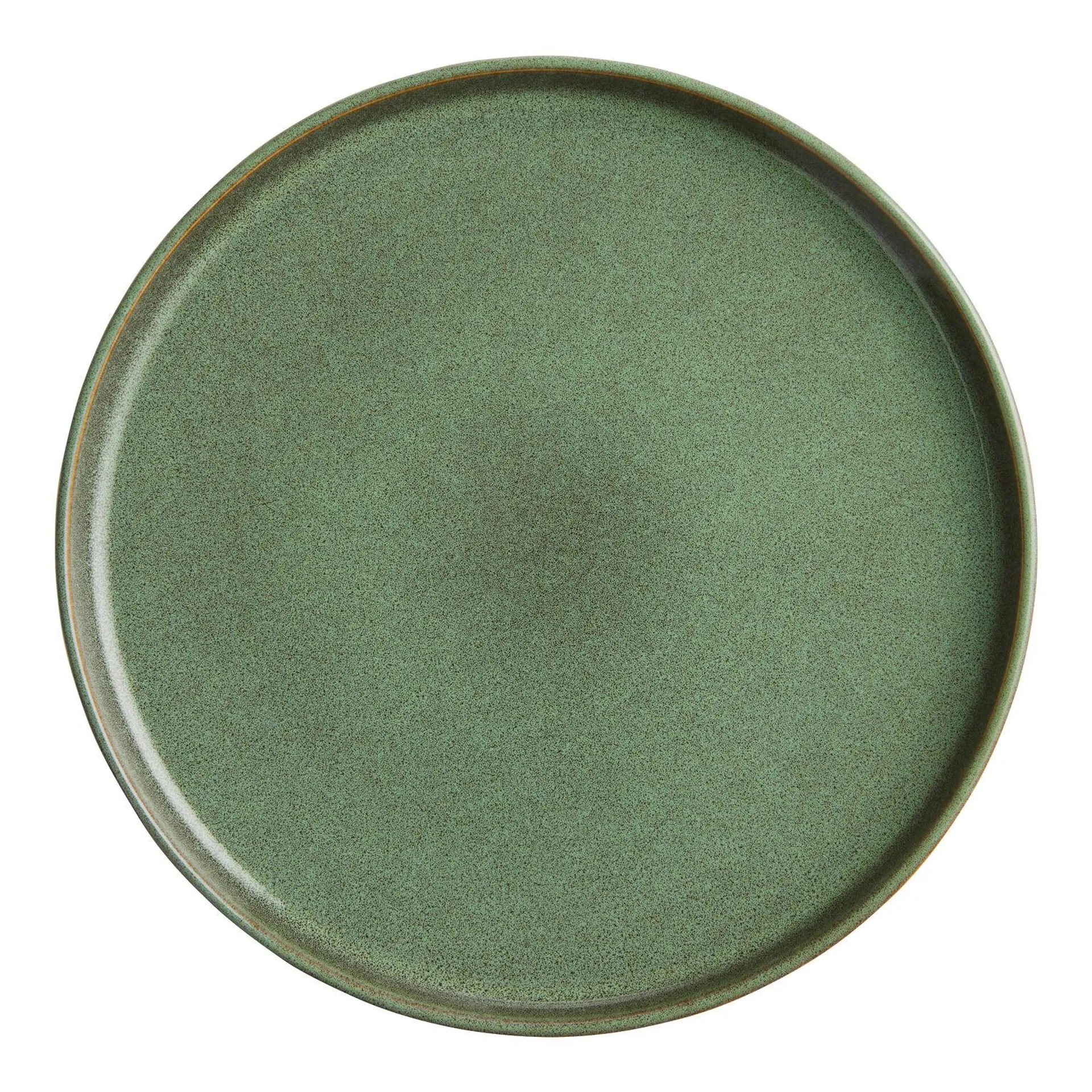 Grove Green Speckled Reactive Glaze Salad Plate