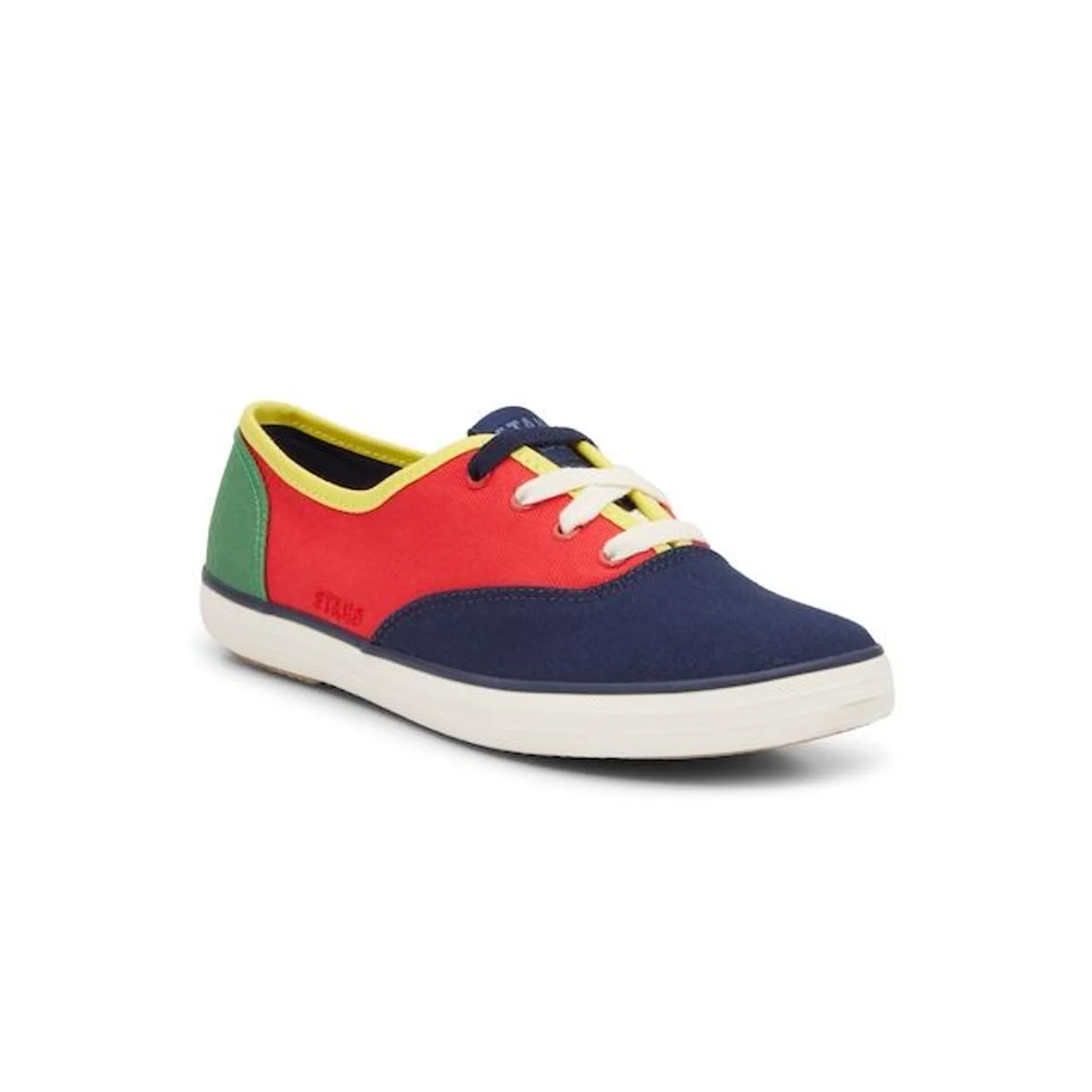 Keds x Staud Champion Canvas Color Blocked Lace Up