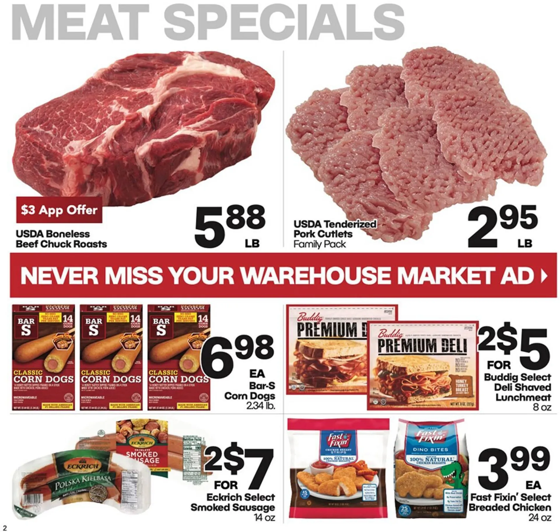 Warehouse Market Weekly Ad - 2