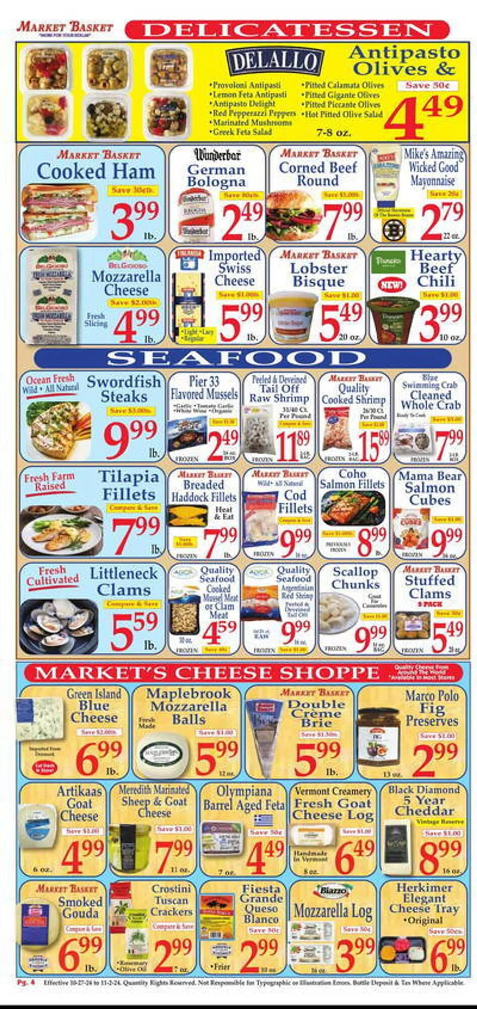 Weekly ad Market Basket Weekly Ad from October 27 to November 2 2024 - Page 4