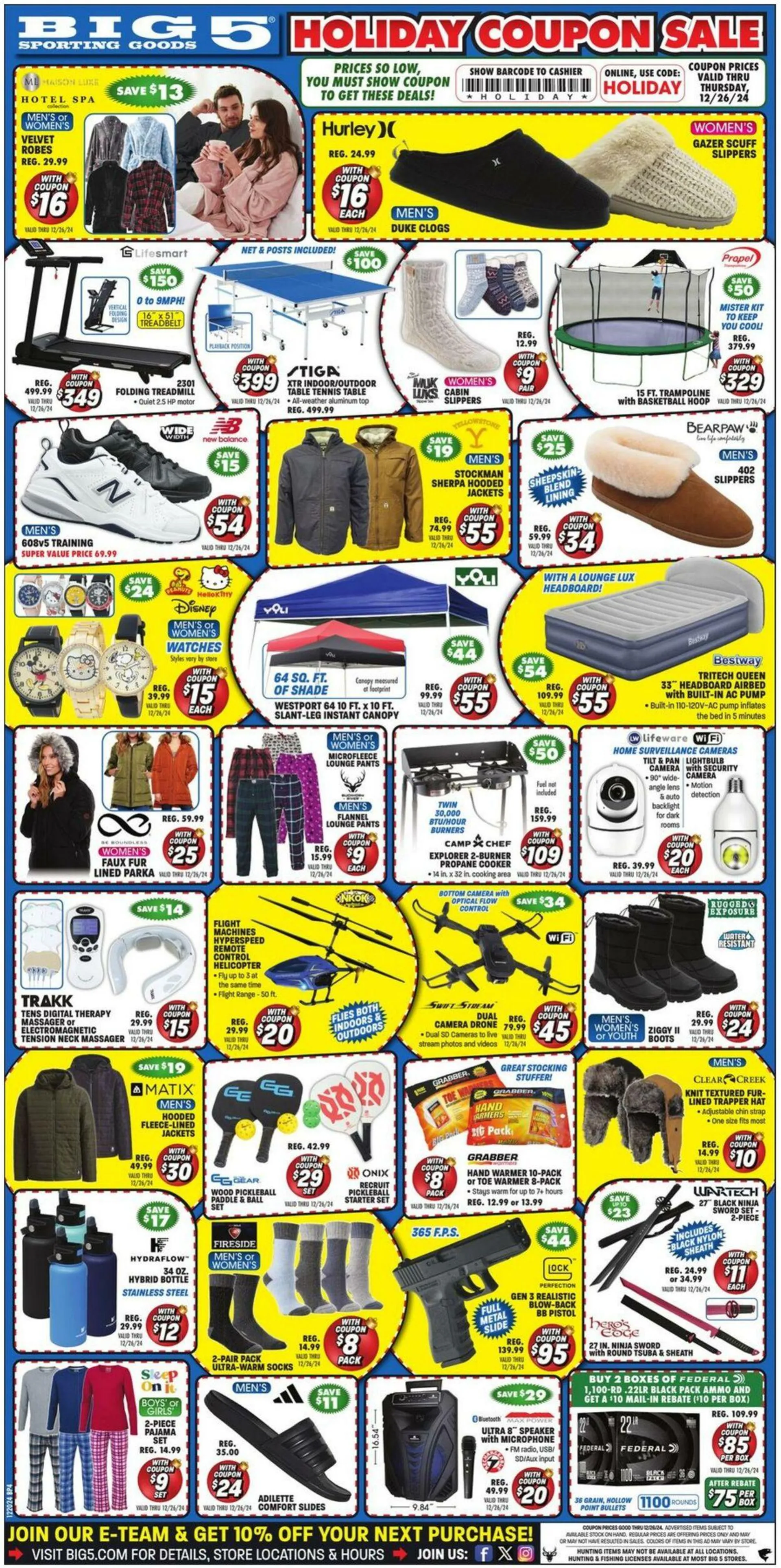 Weekly ad Big 5 Current weekly ad from December 20 to December 26 2024 - Page 3