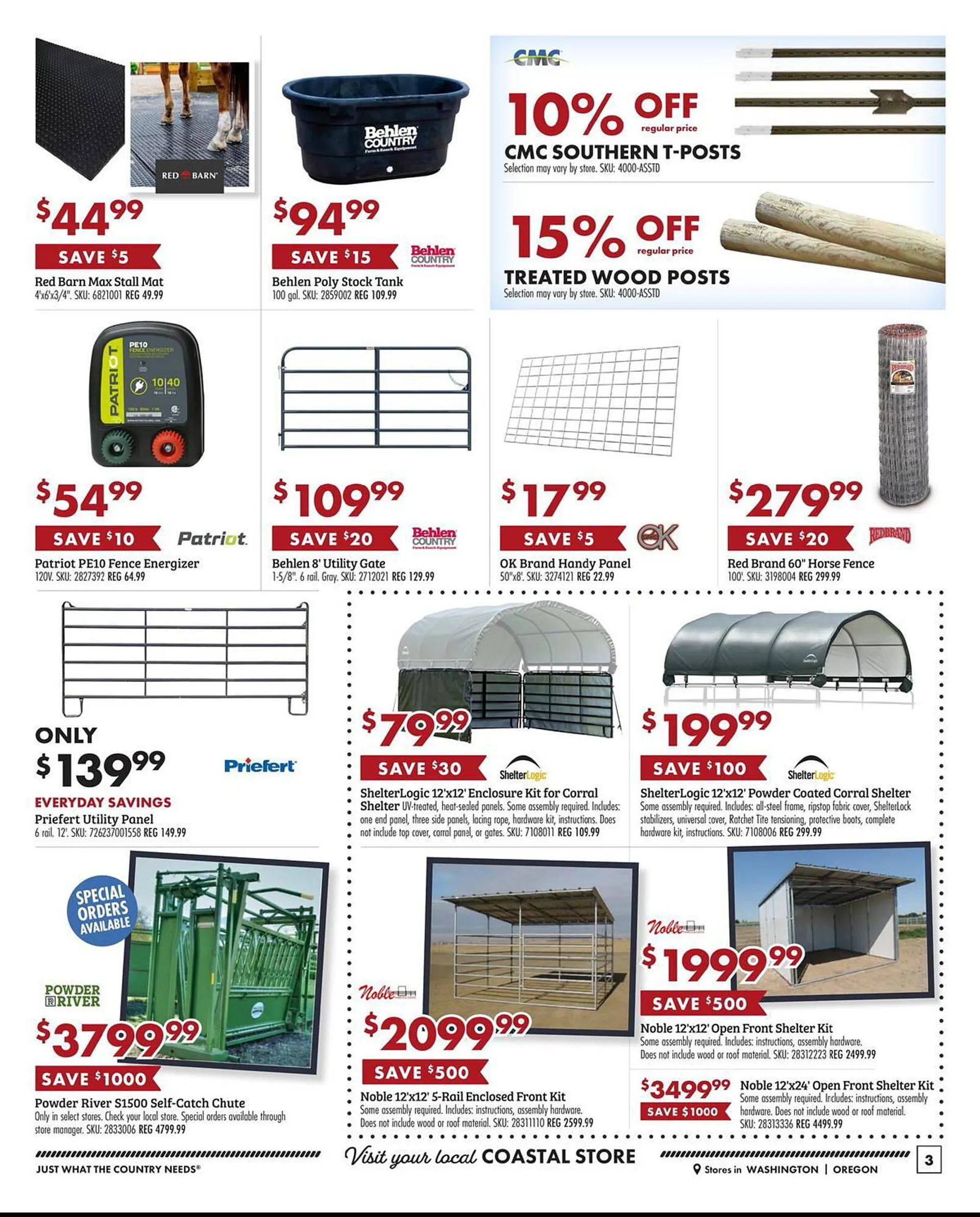 Weekly ad Coastal Farm & Ranch Weekly Ad from October 9 to October 25 2024 - Page 3