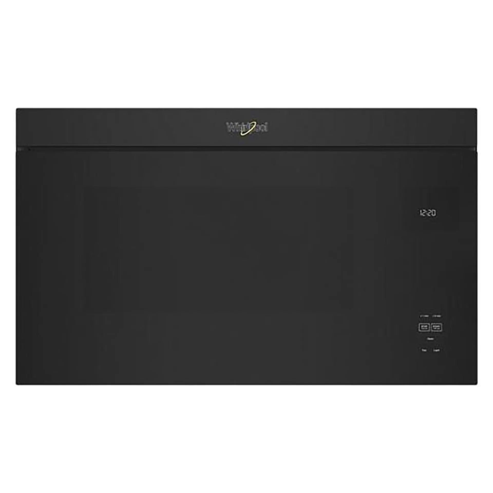 Whirlpool® 1.1 cu.ft. Black Over-the-Range Flush Mount Built-In Microwave