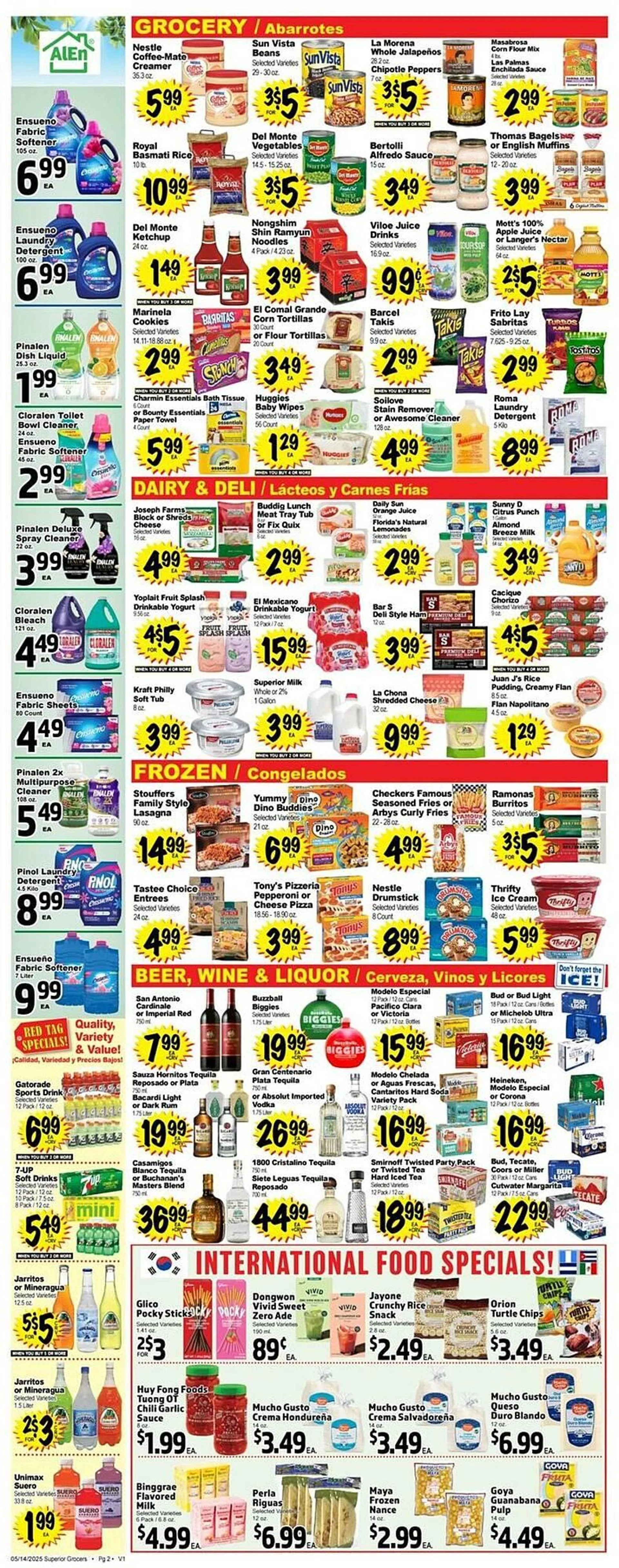 Weekly ad Superior Grocers Weekly Ad from May 14 to May 20 2025 - Page 2