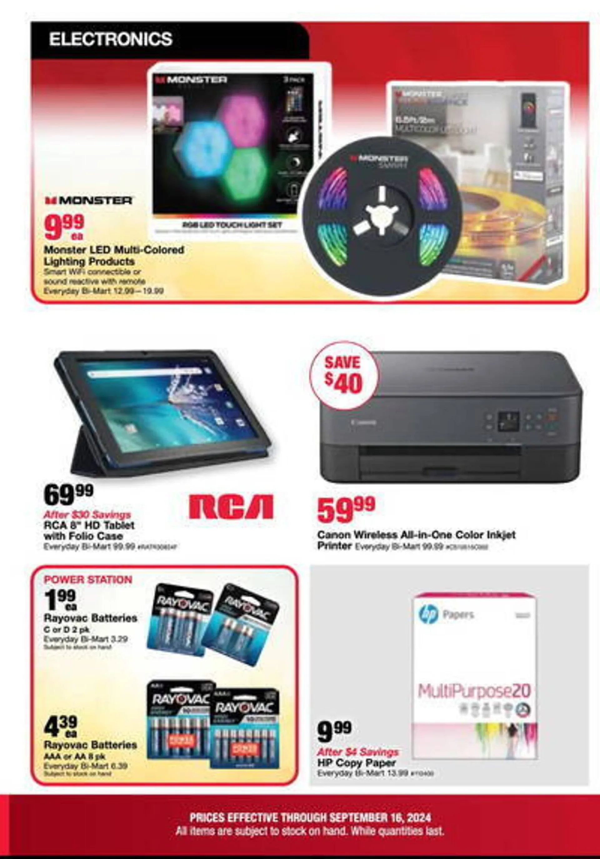 Weekly ad Bi-Mart Weekly Ad from September 10 to September 24 2024 - Page 28