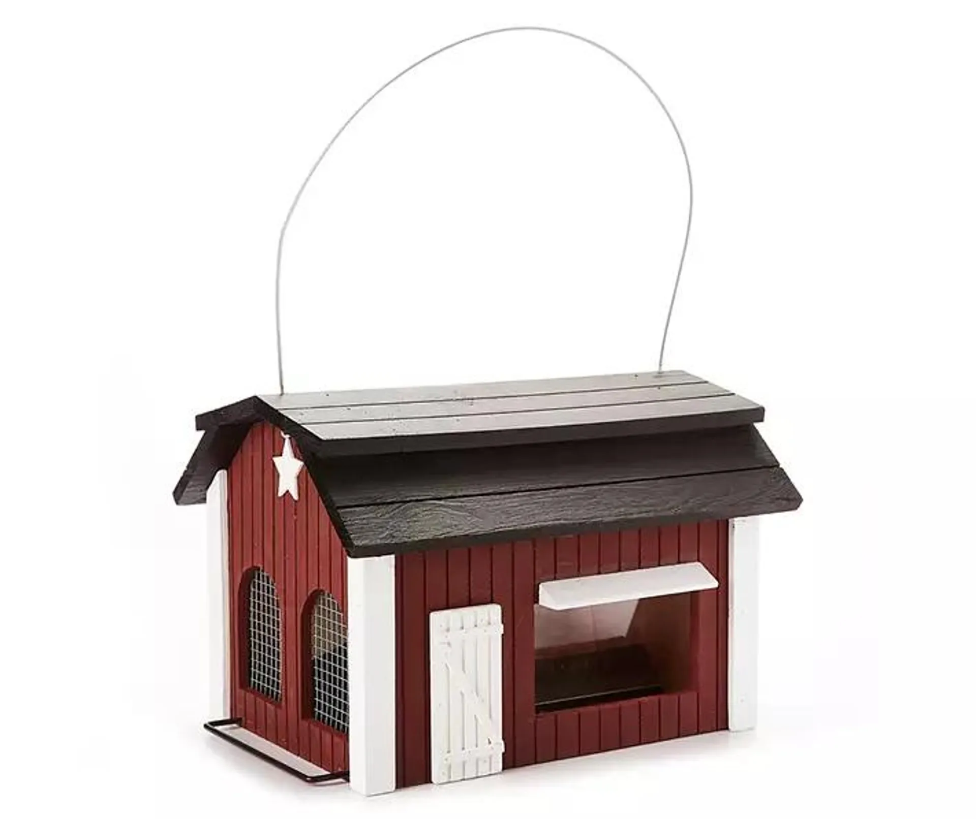 Wood Farmhouse Bird Feeder