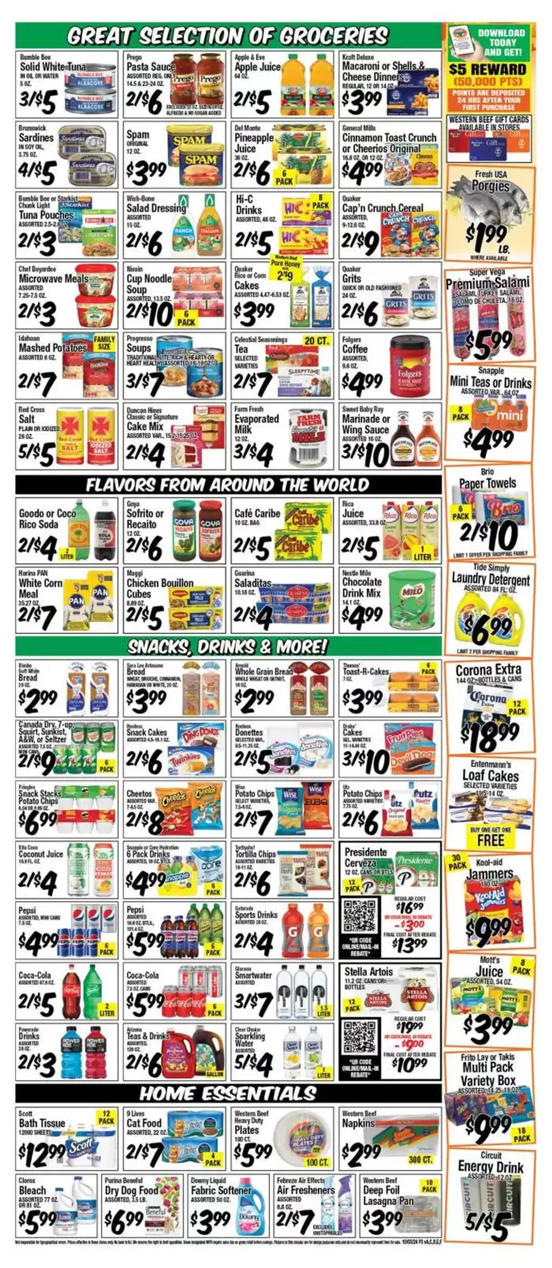 Weekly ad Exclusive deals for our customers from October 3 to October 17 2024 - Page 3