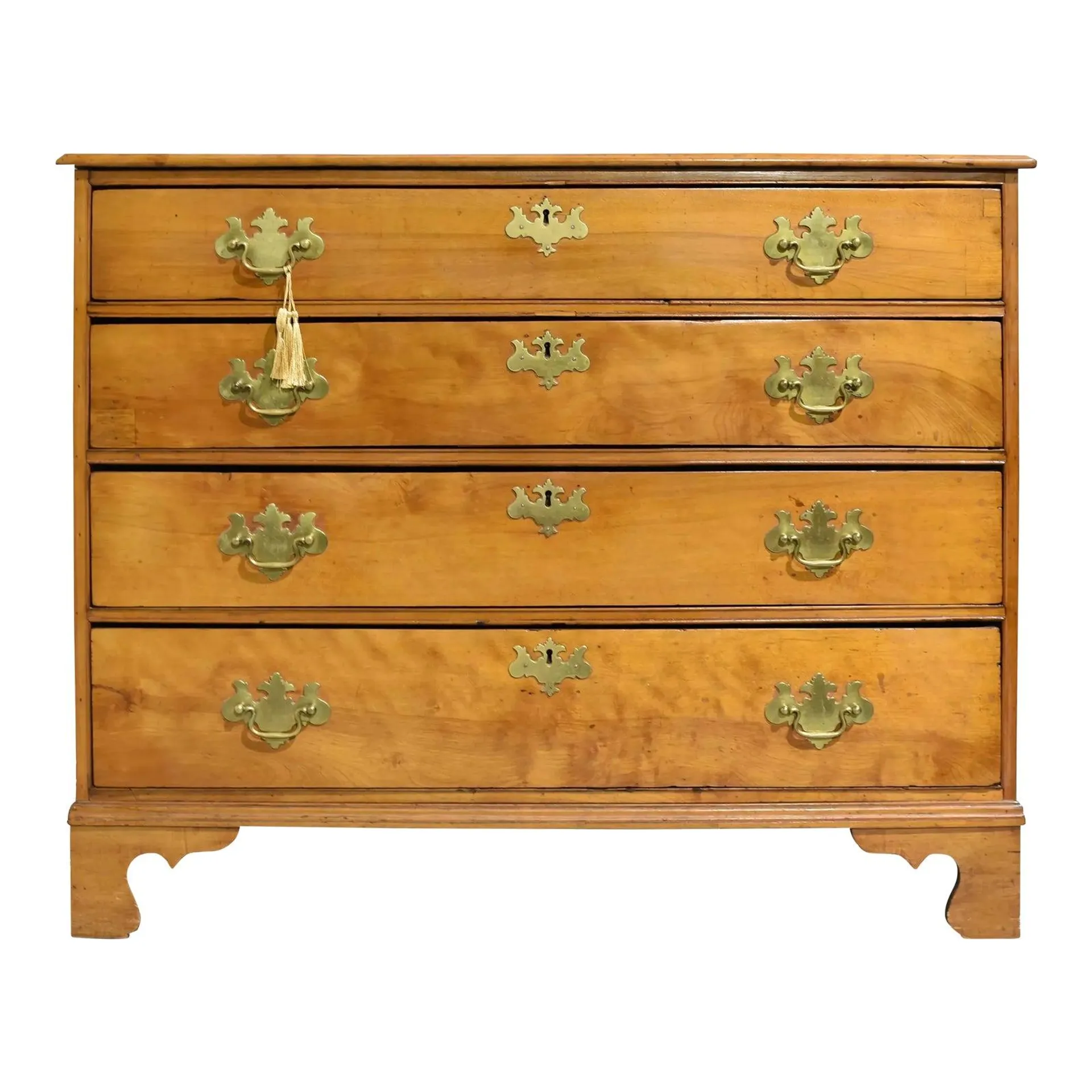 Antique Chippendale Style Maple Chest of Drawers