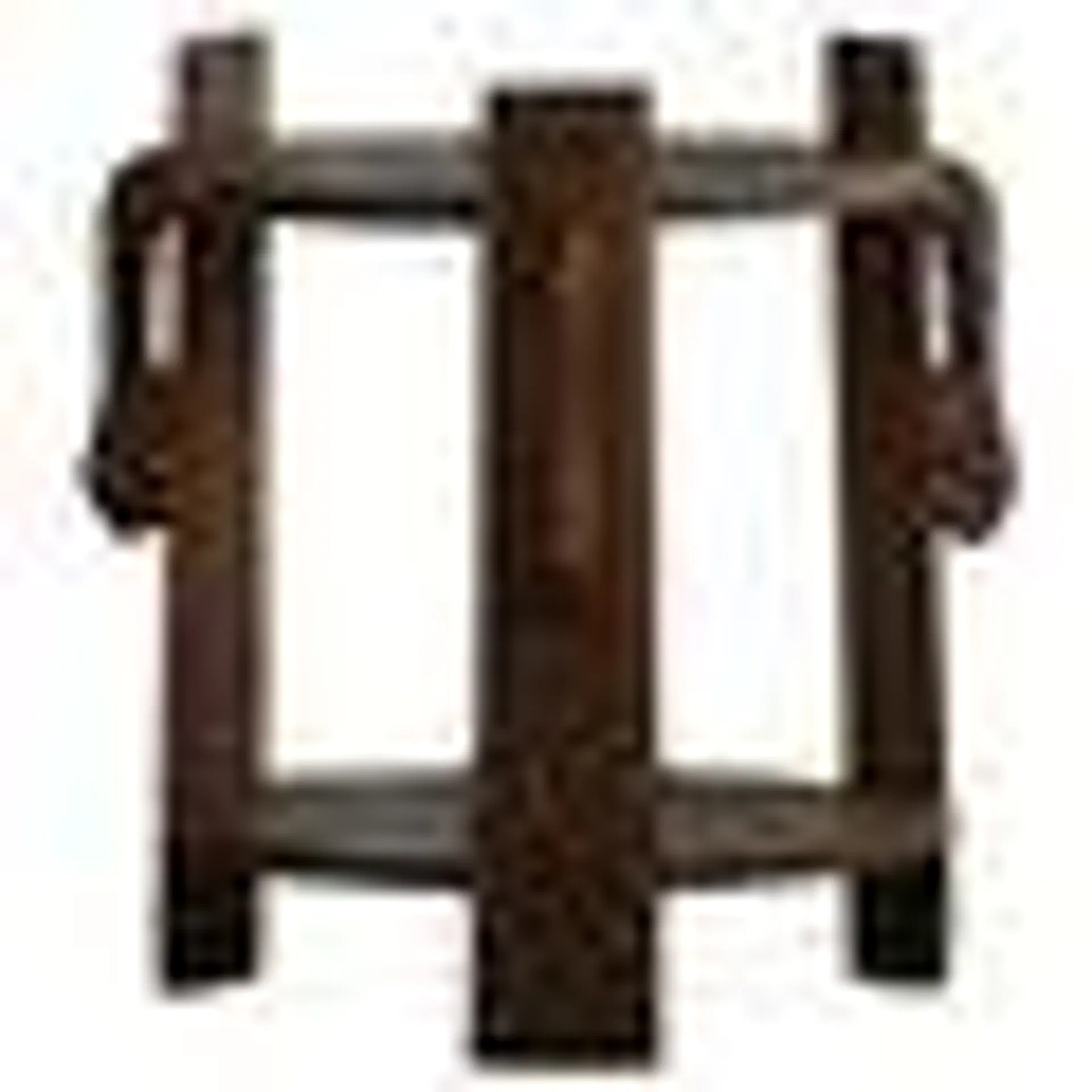 Danish Folk Art Side Table in Oak, 1920s