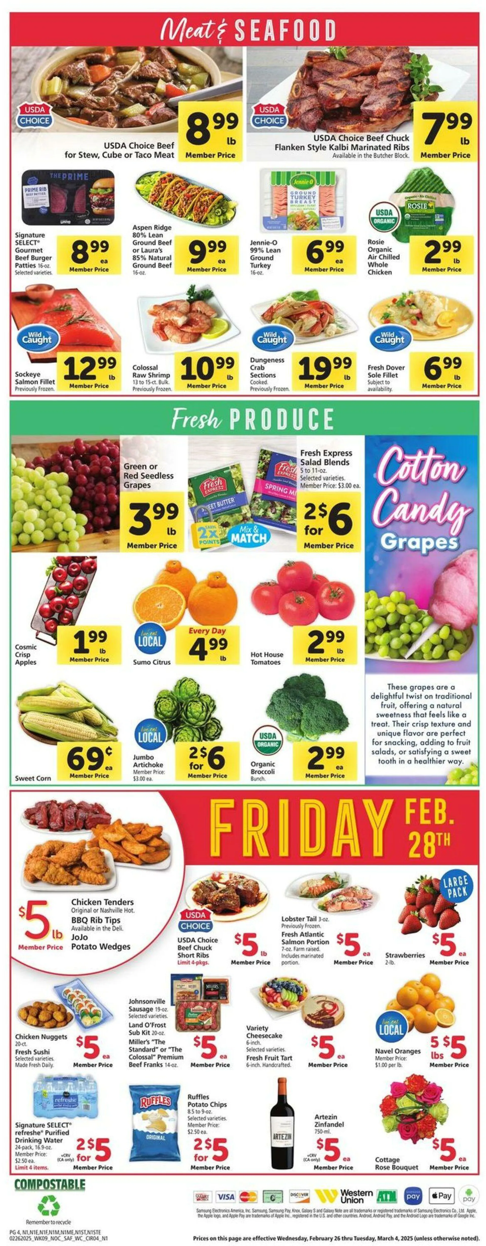 Catálogo de Safeway Current weekly ad 26 de febrero al 4 de marzo 2025 - Página 4