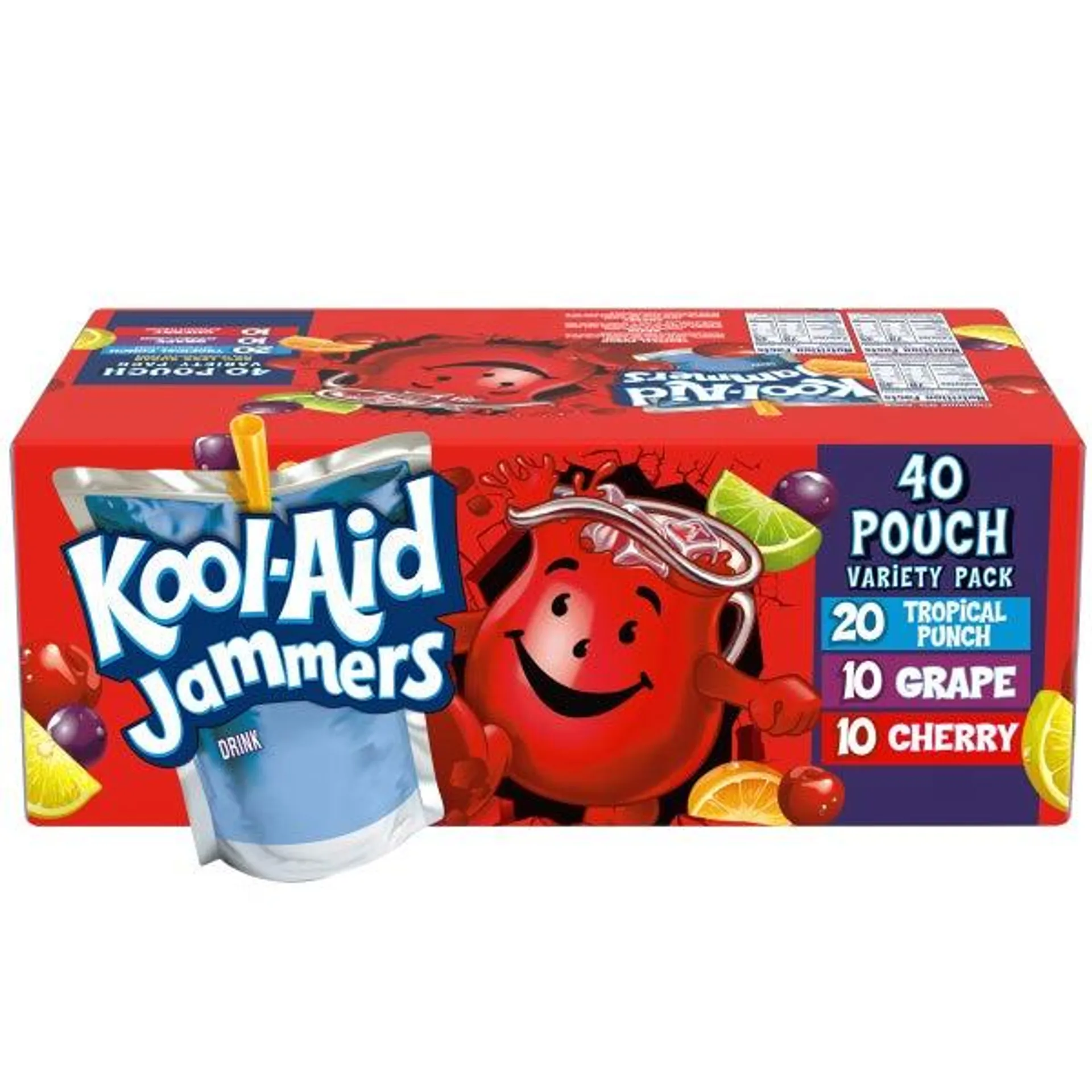 Kool-Aid, Jammers, Variety Pack, 6 fl oz, 40-Count