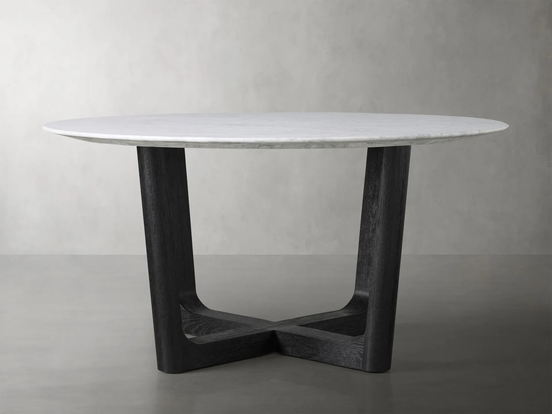 Saint Germain Round Dining Table with Rennes Base