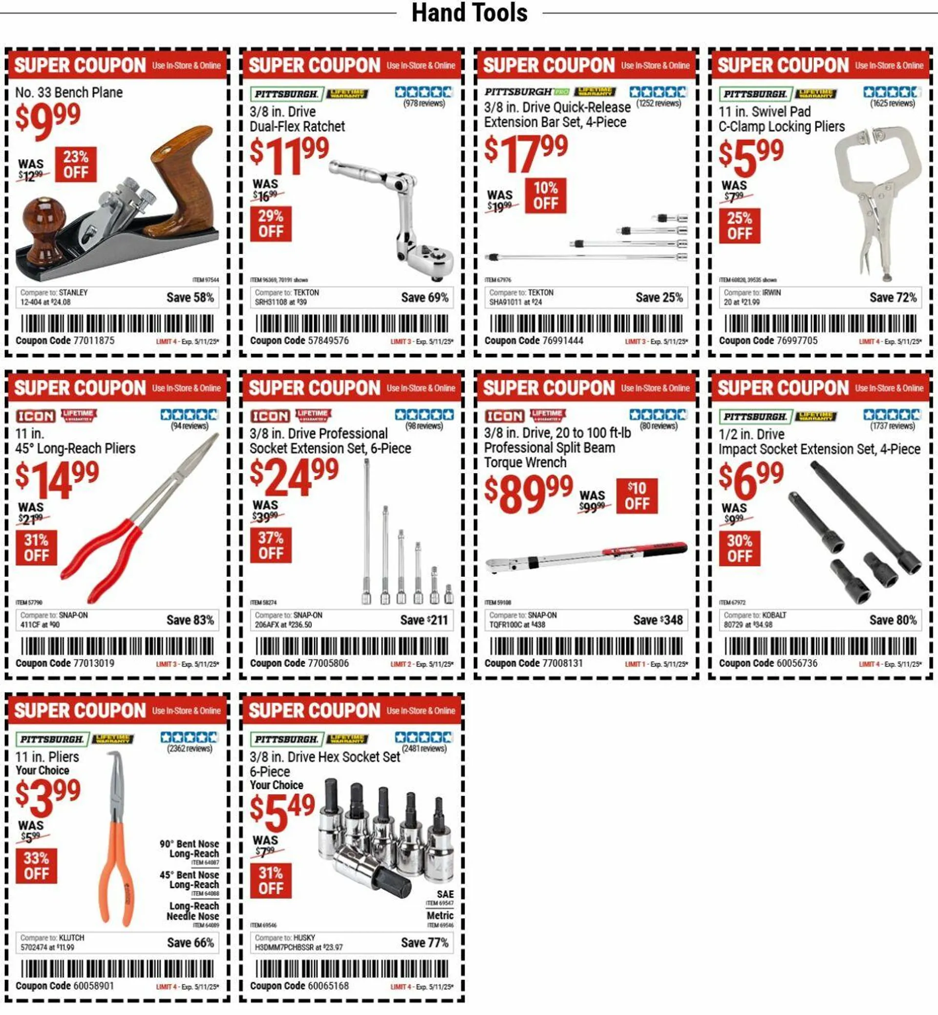 Weekly ad Harbor Freight from May 5 to May 14 2025 - Page 4