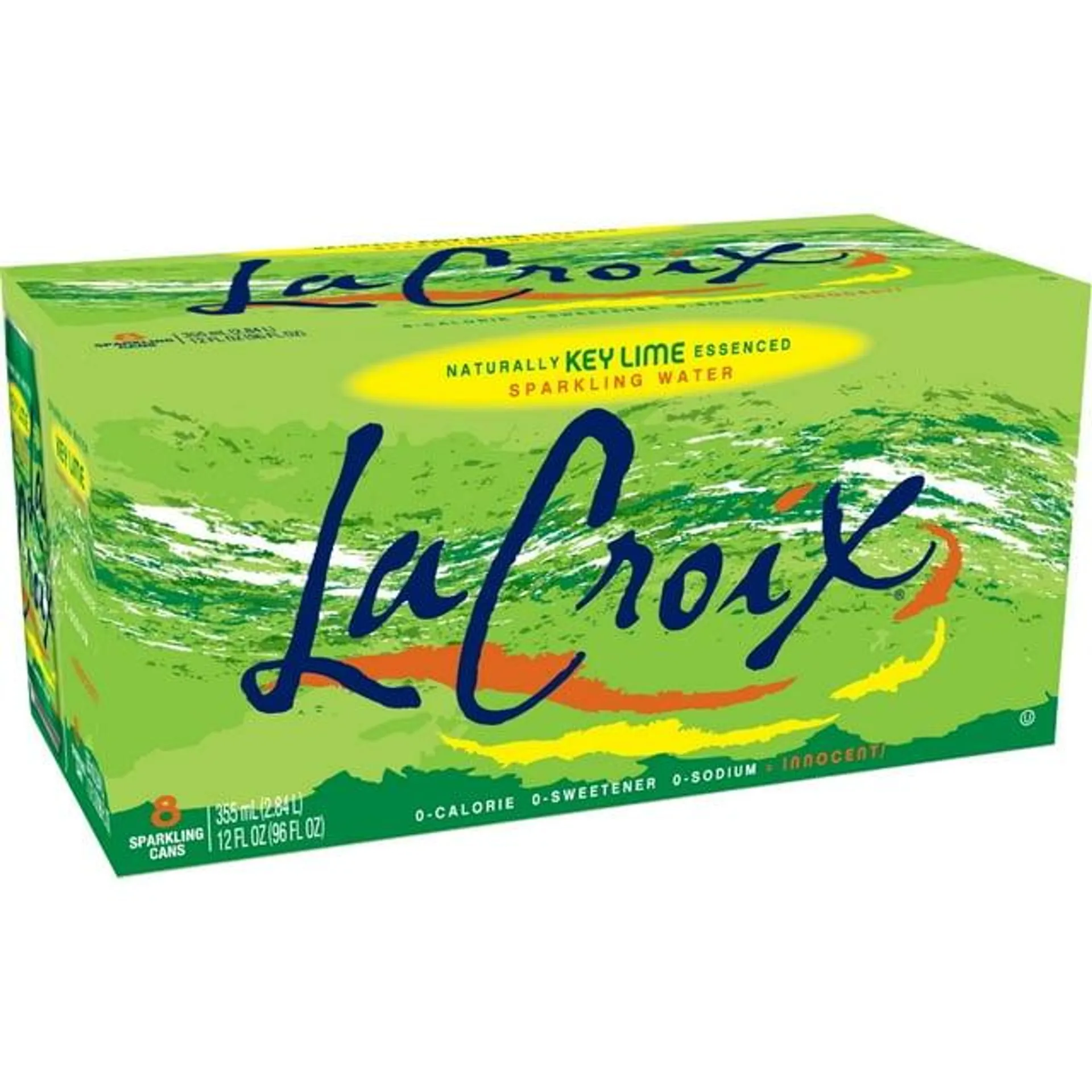 LaCroix Sparkling Water, Key Lime 8pk/12 fl Oz