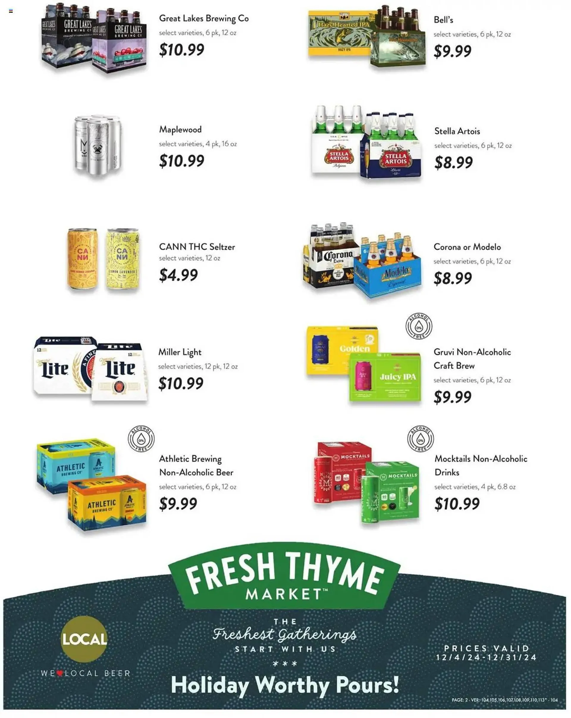 Weekly ad Fresh Thyme Weekly Ad from December 4 to December 10 2024 - Page 10