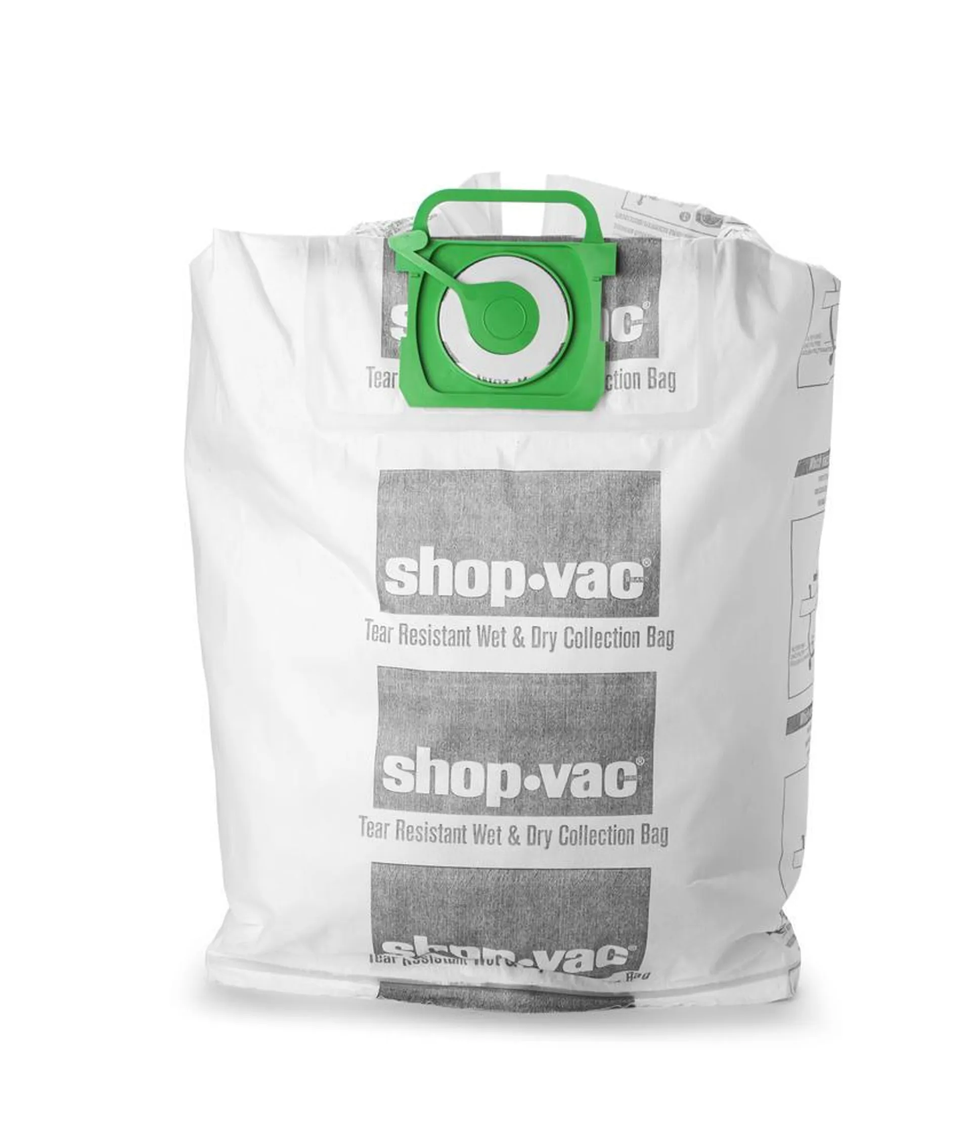 Shop-Vac® 12-20 Gallon Tear Resistant Wet/Dry FilterBags