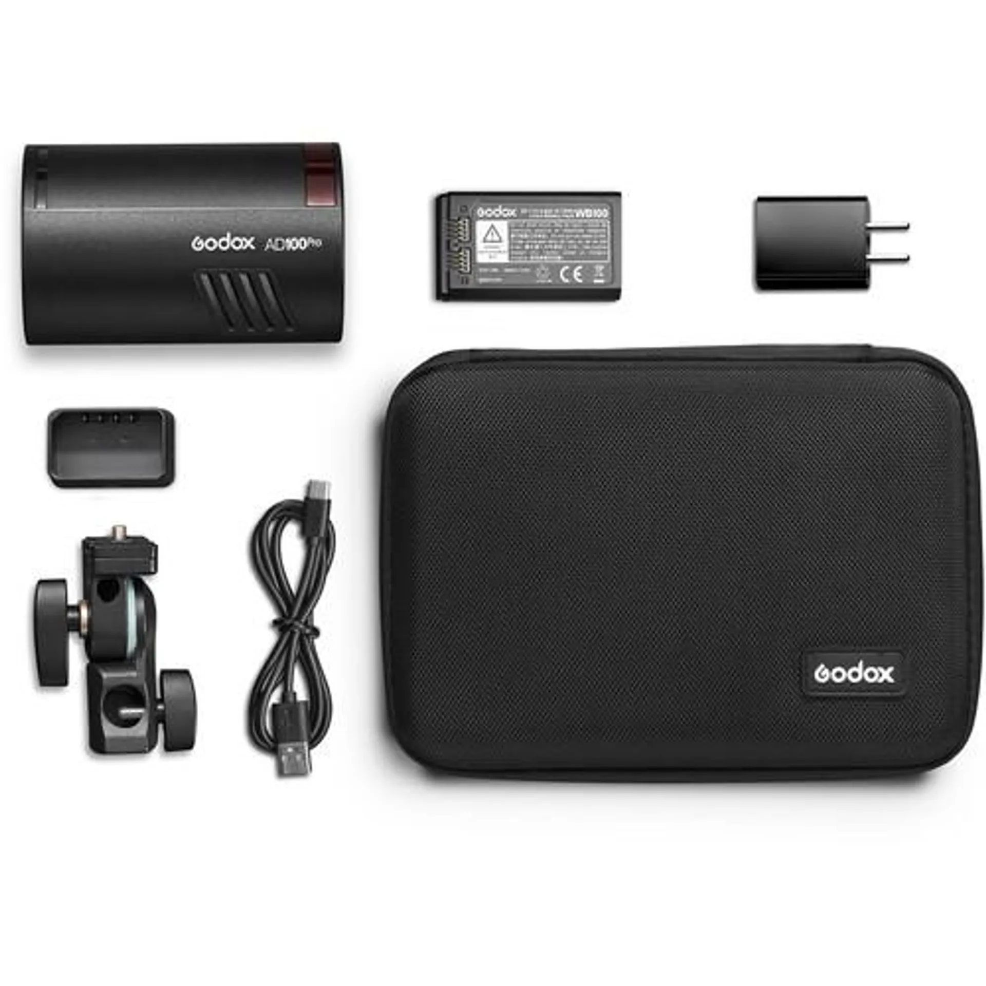 Godox AD100pro Pocket Flash (Black)