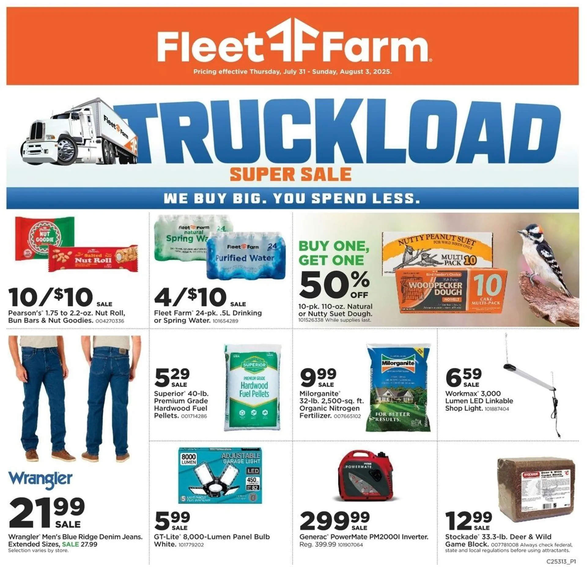 Weekly ad Mills Fleet Farm from July 28 to July 30 2025 - Page 1